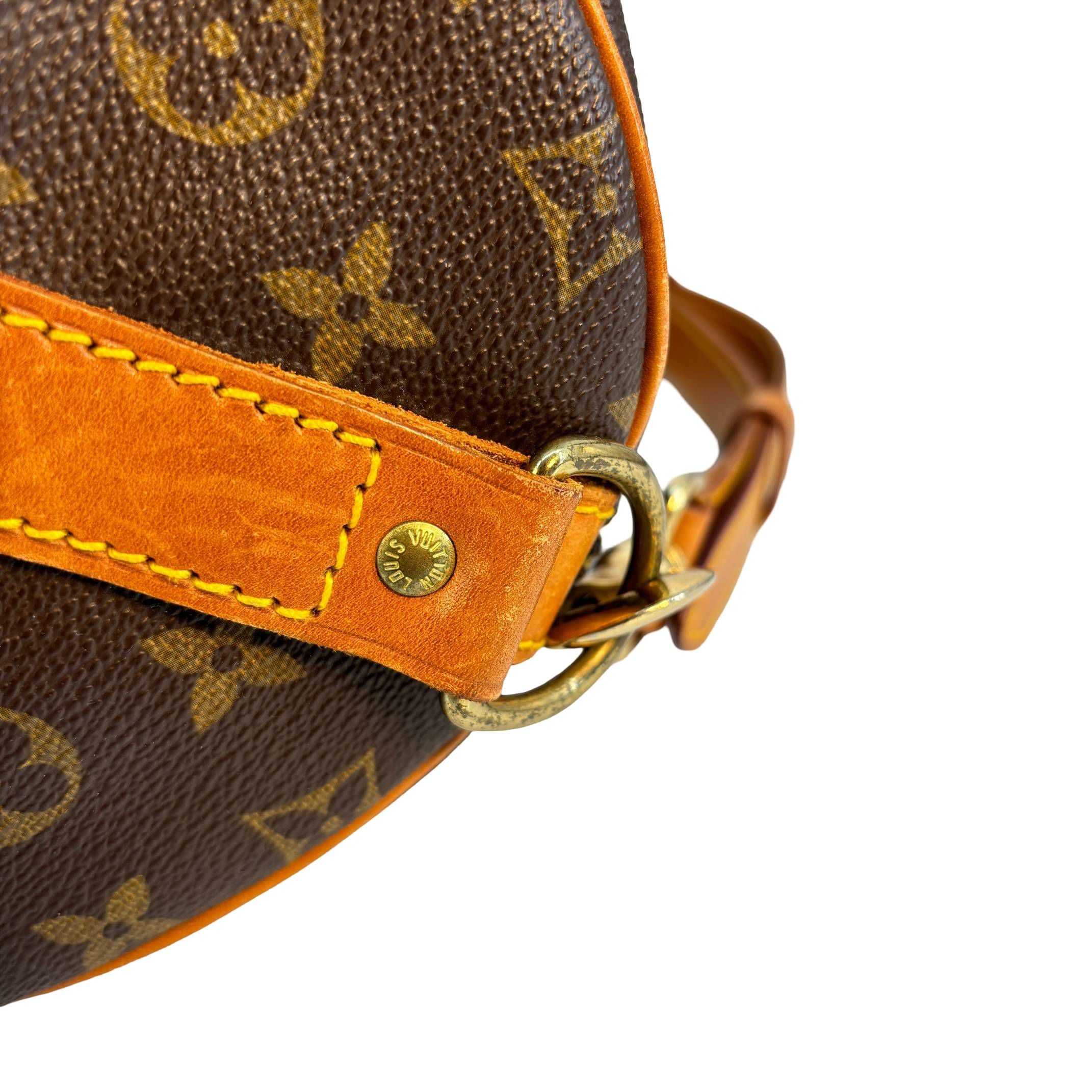 Louis Vuitton Keepall 55 Bandoulière Braun Monogram Canvas
