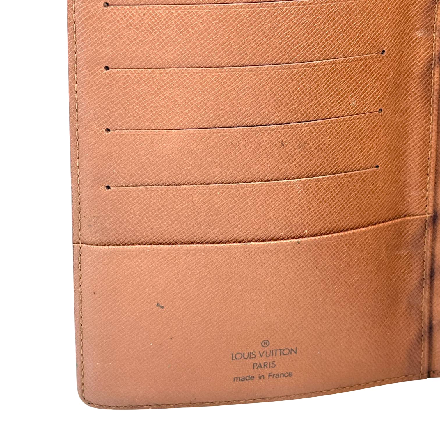 Louis Vuitton Agenda MM Braun Monogram Canvas