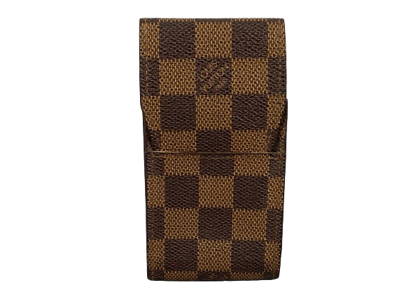 Louis Vuitton Cigarette Case Damier Ebene Canvas