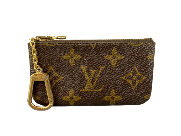 Louis Vuitton Pochette Cles Key Pouch Monogram Canvas