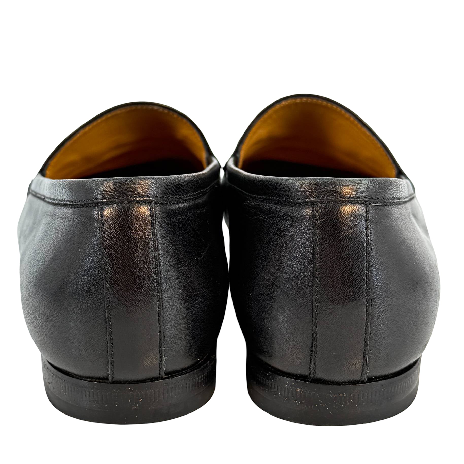 Gucci Jordaan Loafer Gr. 37 1/2 Schwarz Leder