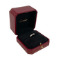 Cartier Love Ring White Gold Size 50 inc. Box