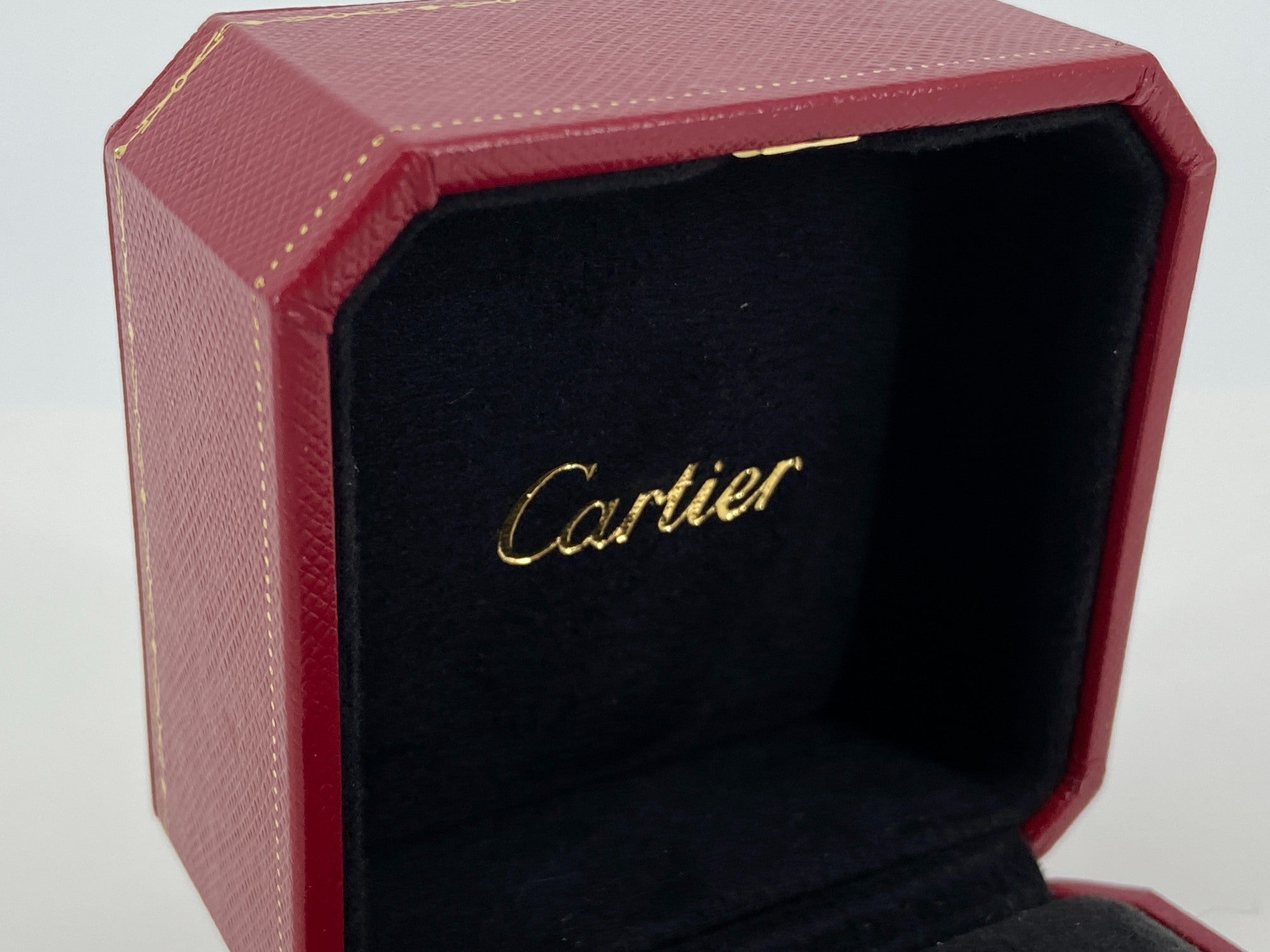 Cartier Love Ring White Gold Size 50 inc. Box