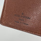 Louis Vuitton French Compact Wallet Monogram Canvas