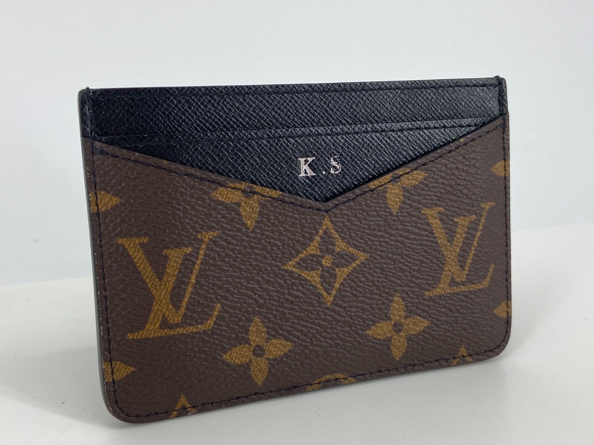 Louis Vuitton Neo Porte Cartes Cardholder Monogram Macassar Canvas