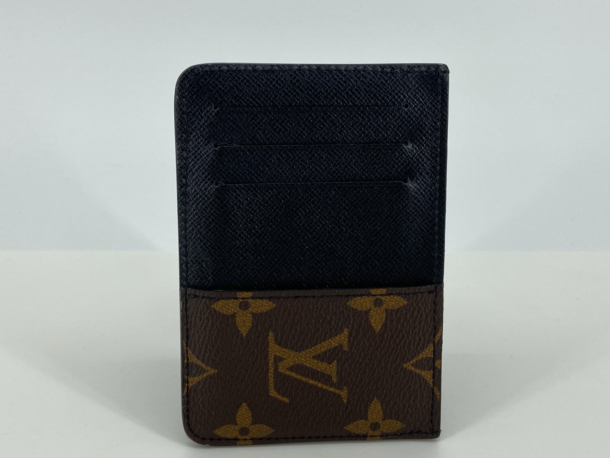 Louis Vuitton Neo Porte Cartes Cardholder Monogram Macassar Canvas