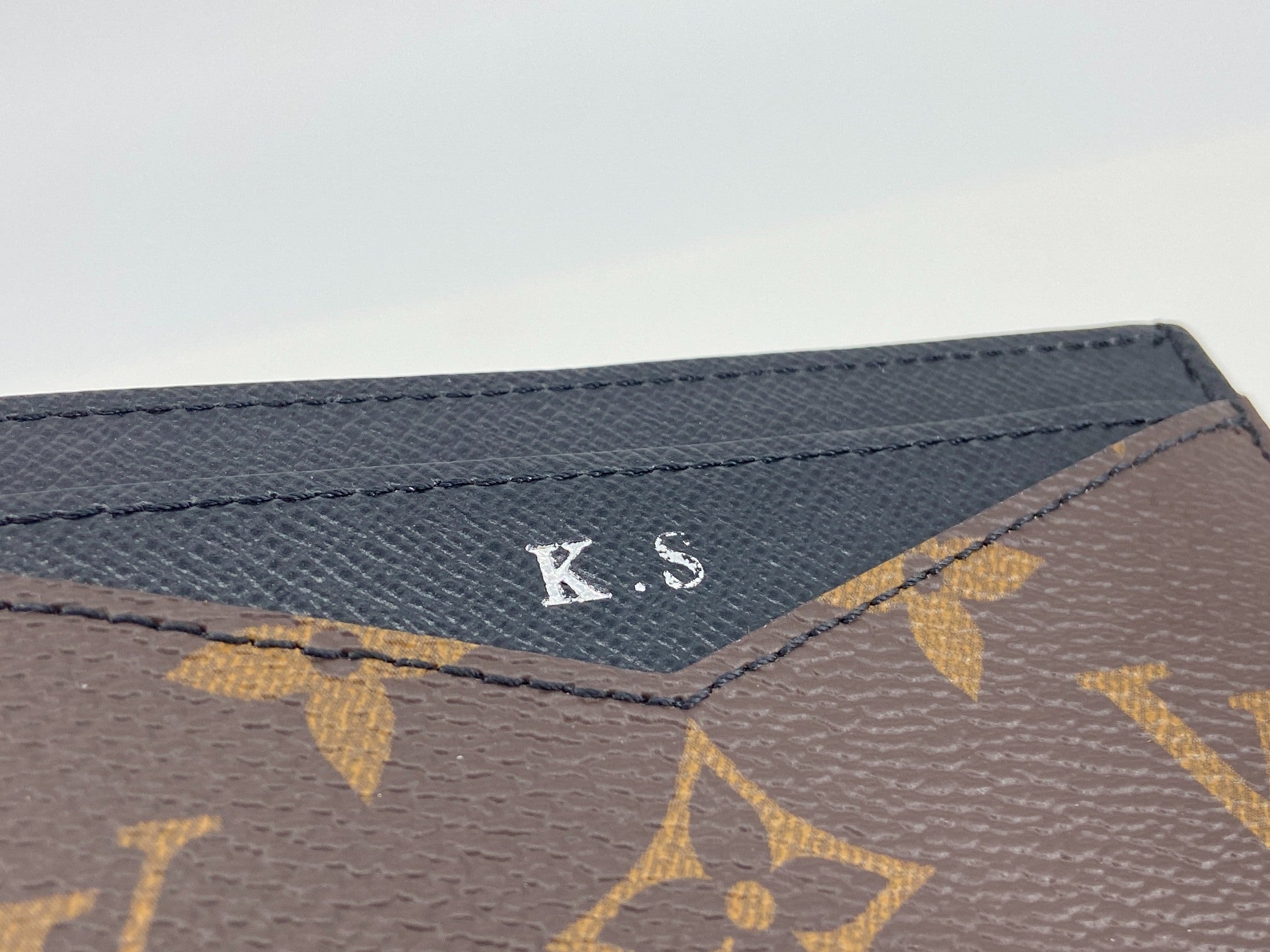 Louis Vuitton Neo Porte Cartes Cardholder Monogram Macassar Canvas