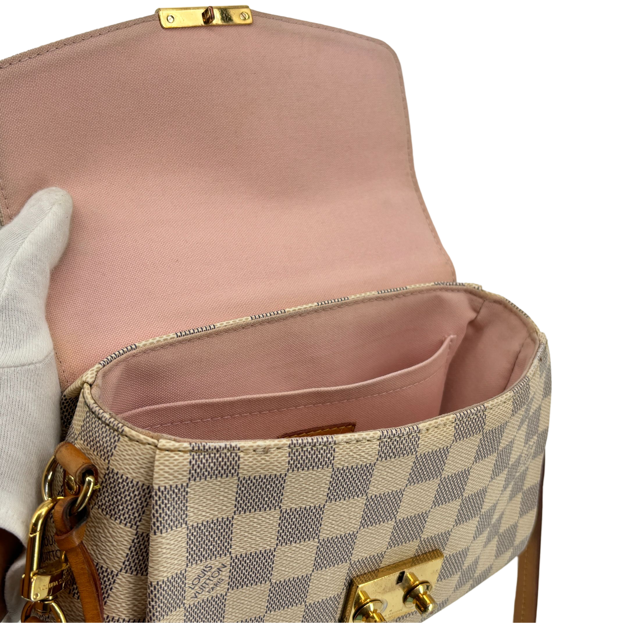 Louis Vuitton Croisette Damier Azur Canvas