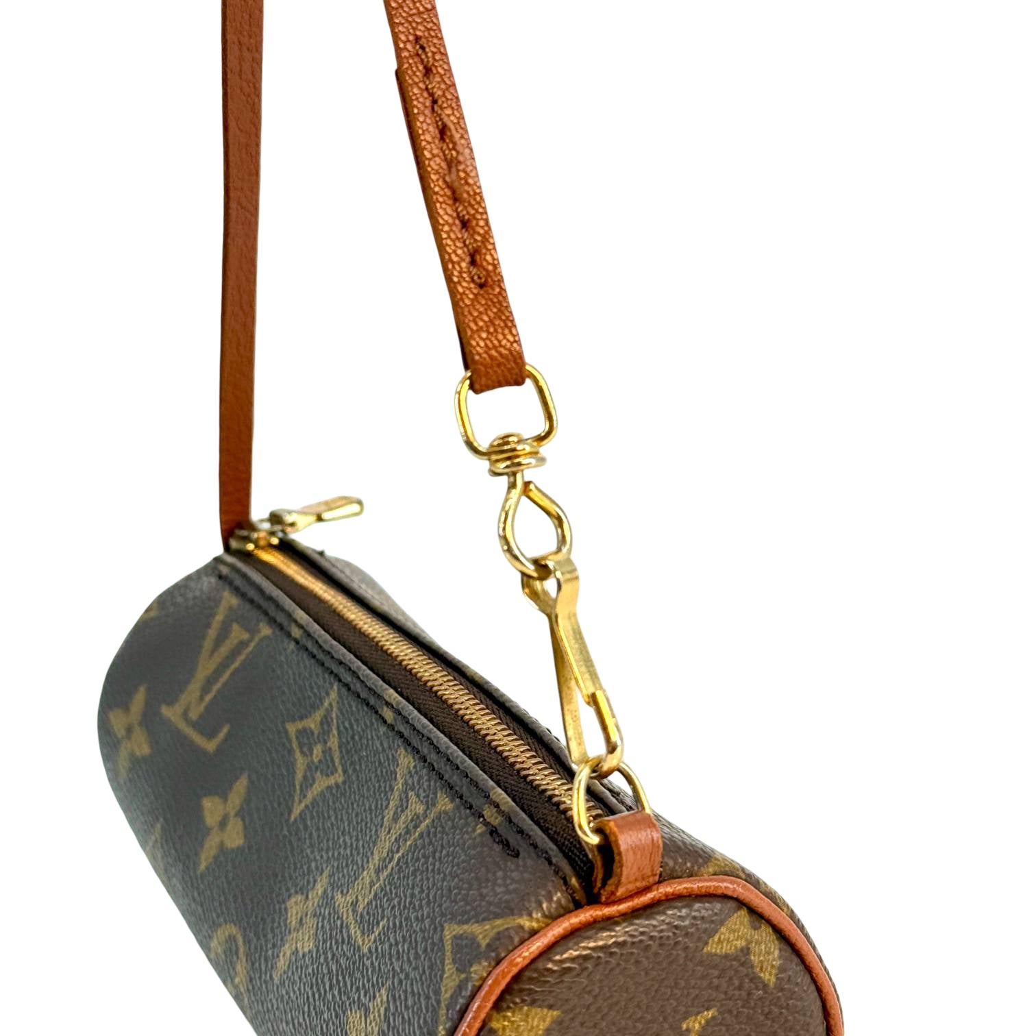 Louis Vuitton Mini Papillon Pochette Braun Monogram Canvas