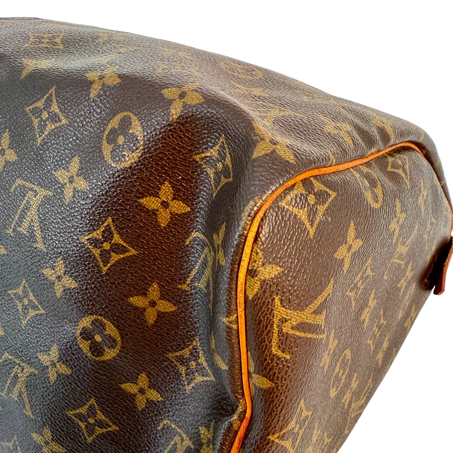 Louis Vuitton Speedy 30 Braun Monogram Canvas