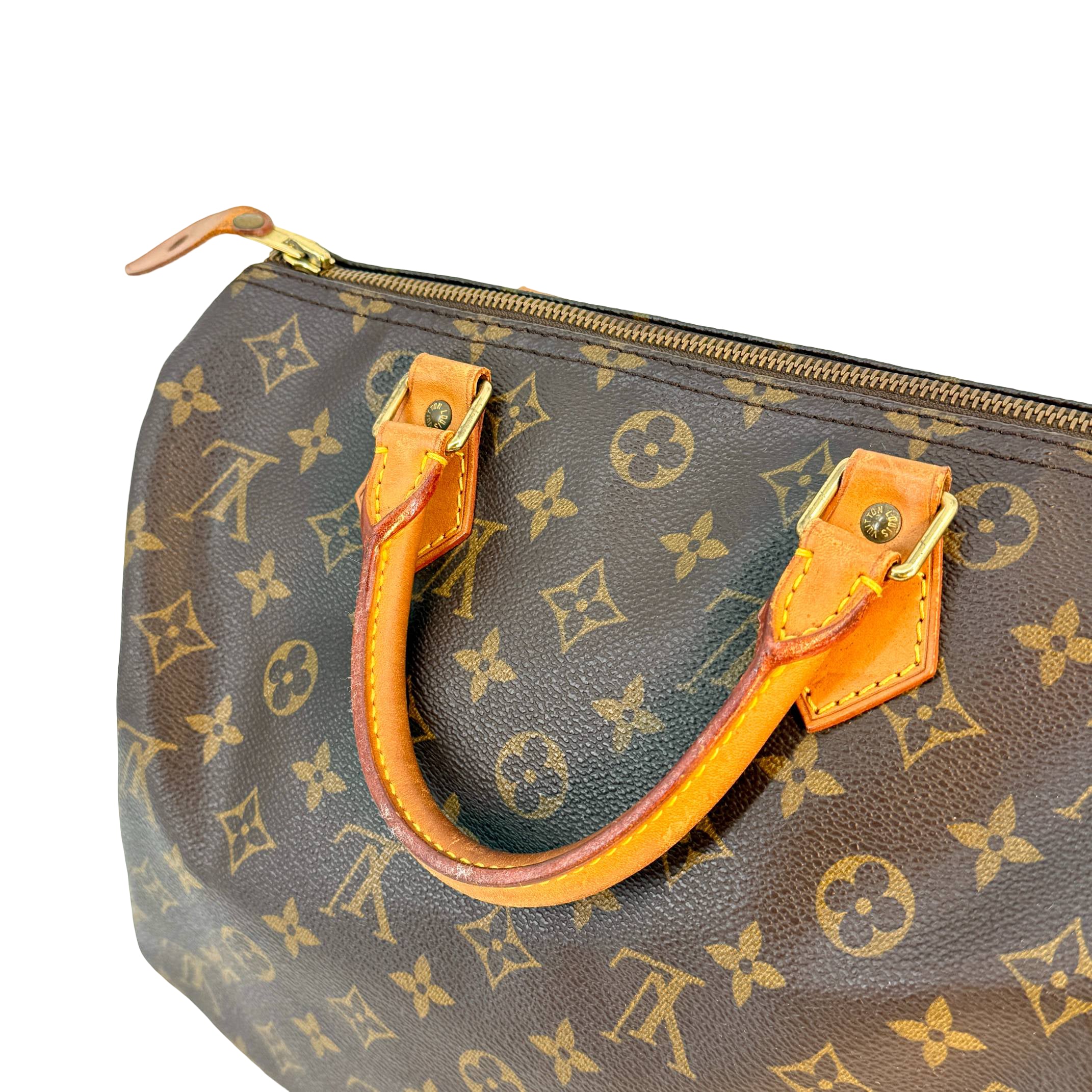 Louis Vuitton Speedy 30 Braun Monogram Canvas