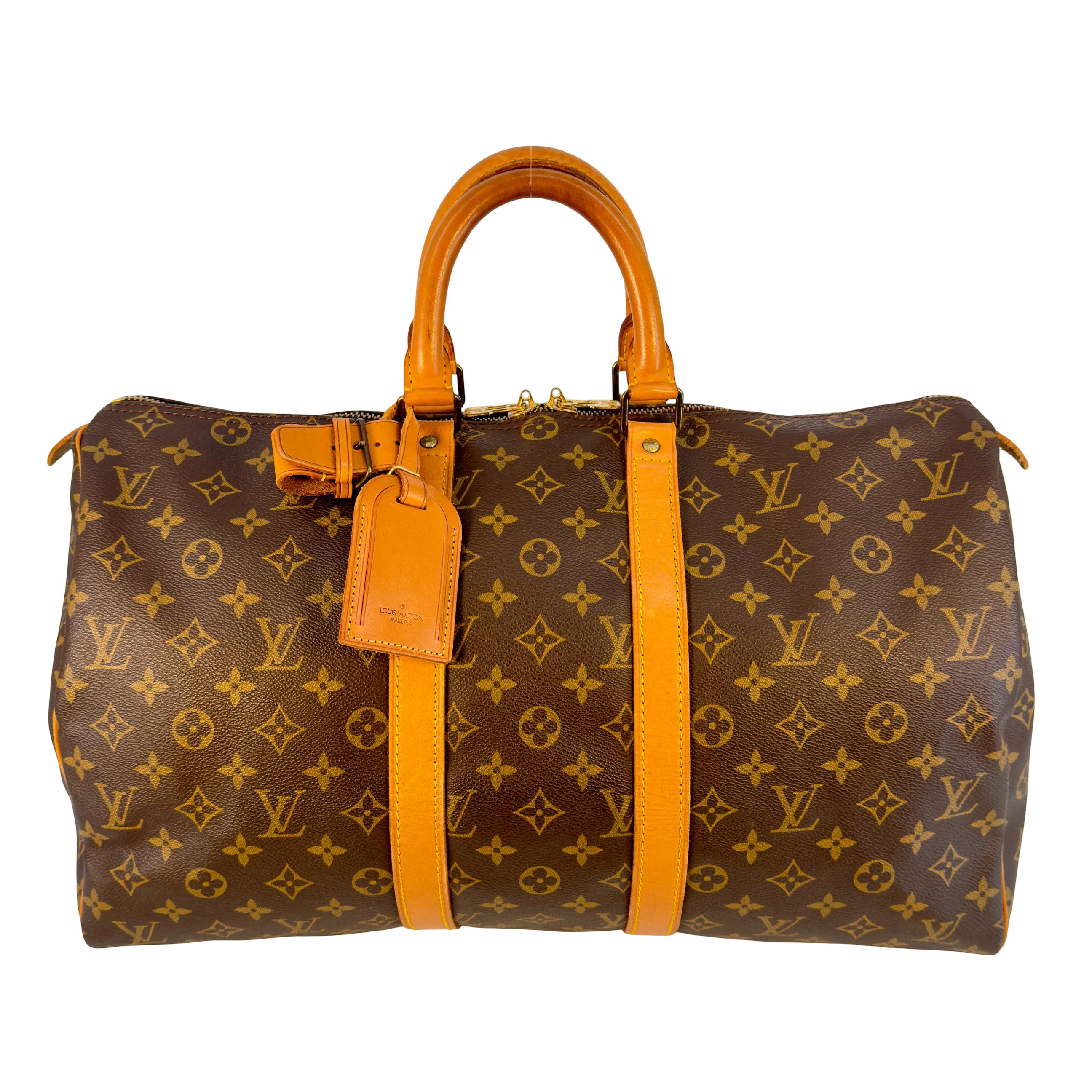 Louis Vuitton Keepall 45 Braun Monogram Canvas