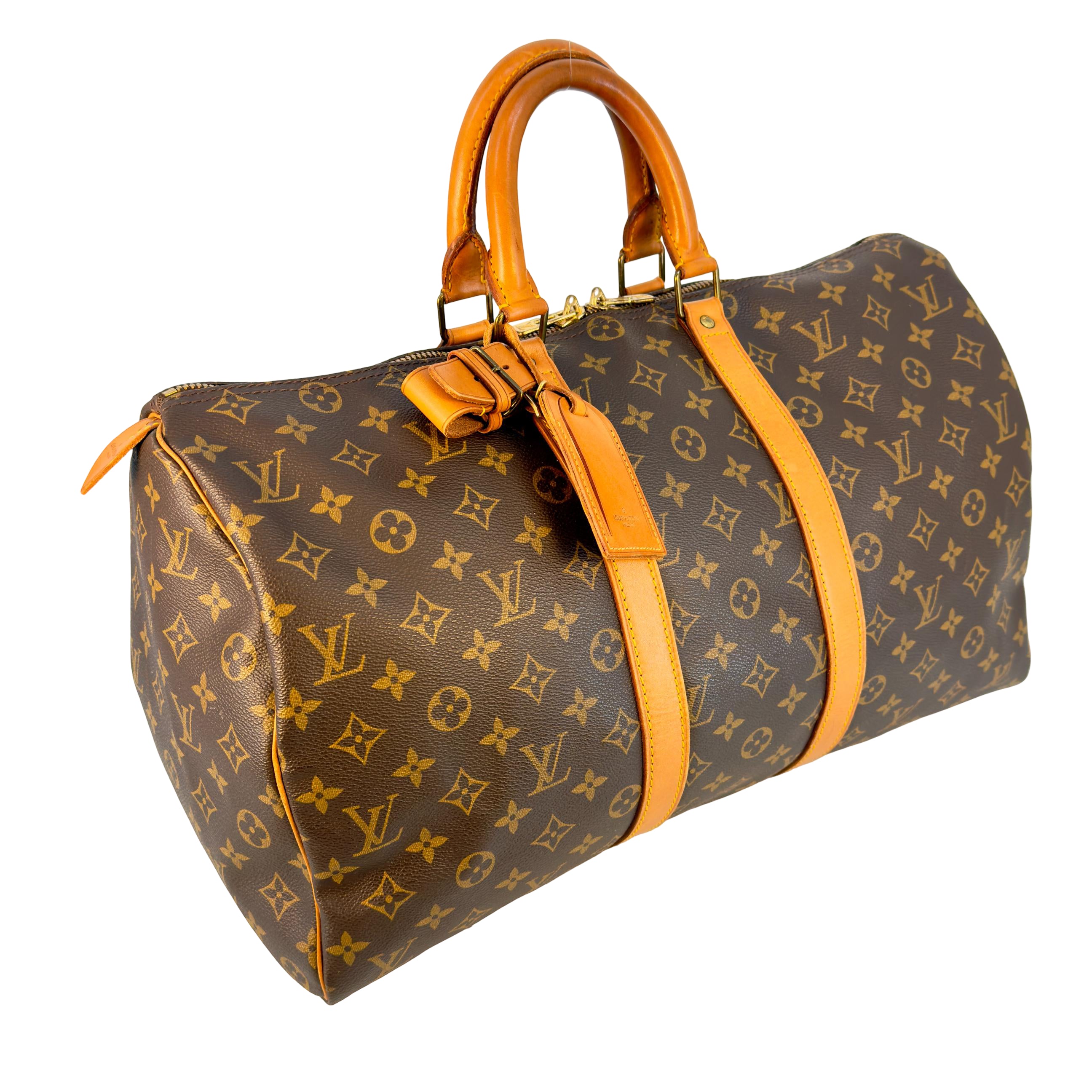 Louis Vuitton Keepall 45 Braun Monogram Canvas
