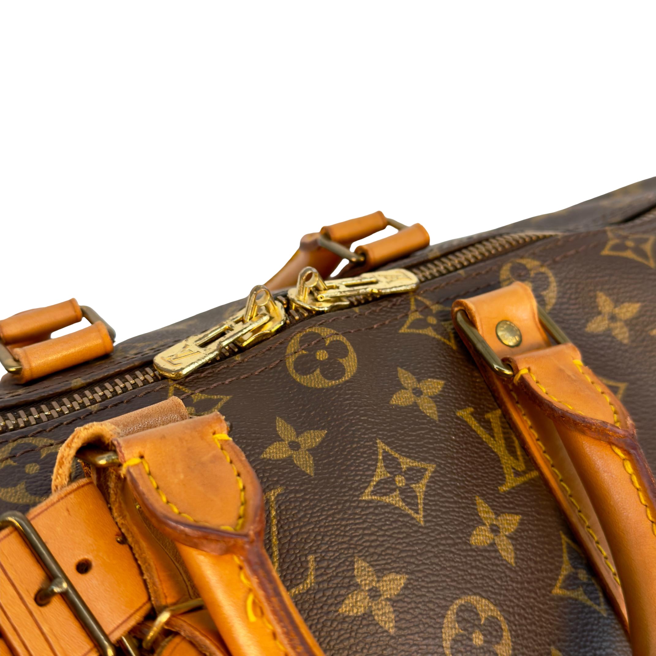 Louis Vuitton Keepall 45 Braun Monogram Canvas