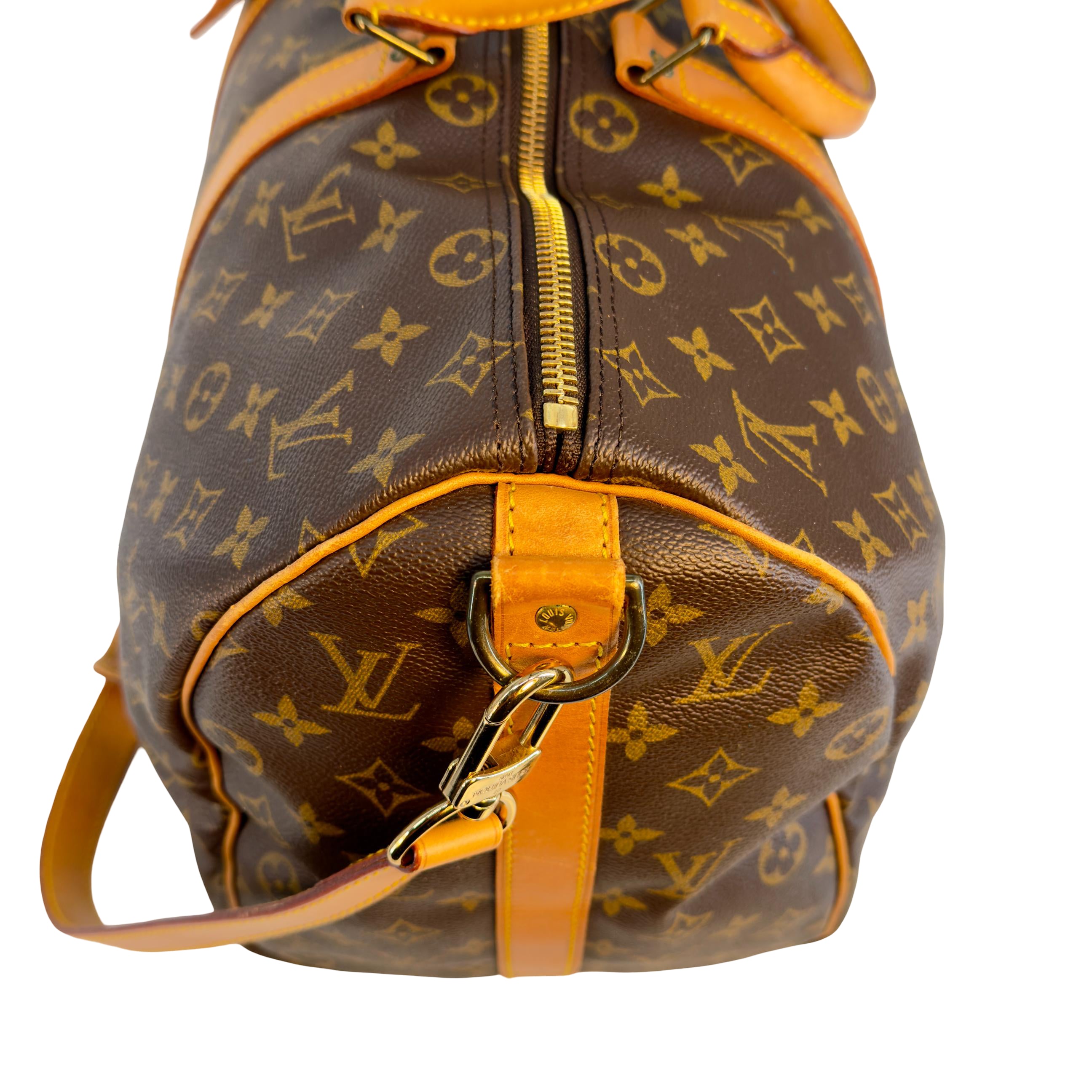 Louis Vuitton Keepall 45 Bandoulière Braun Monogram Canvas