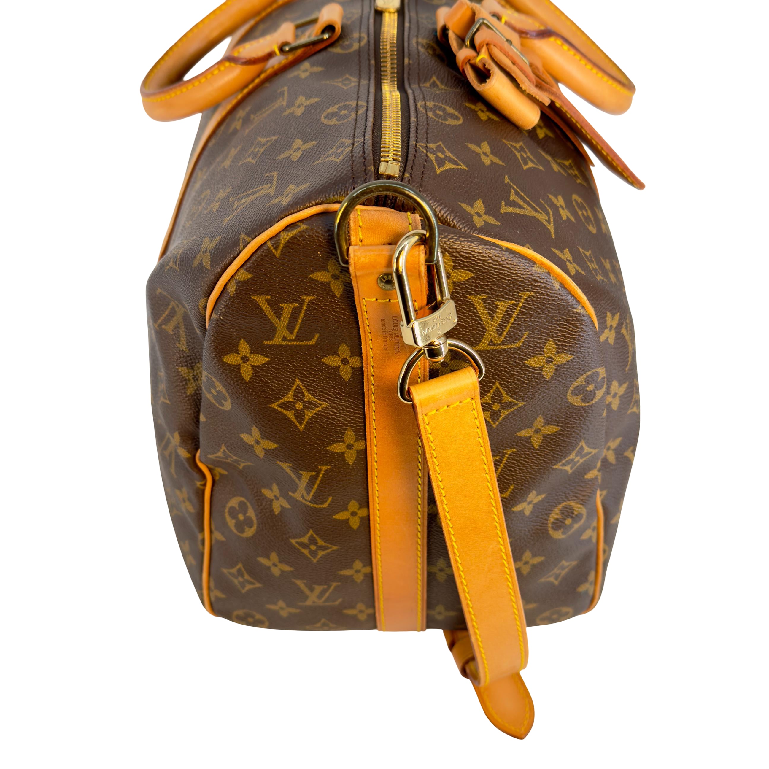 Louis Vuitton Keepall 45 Bandoulière Braun Monogram Canvas