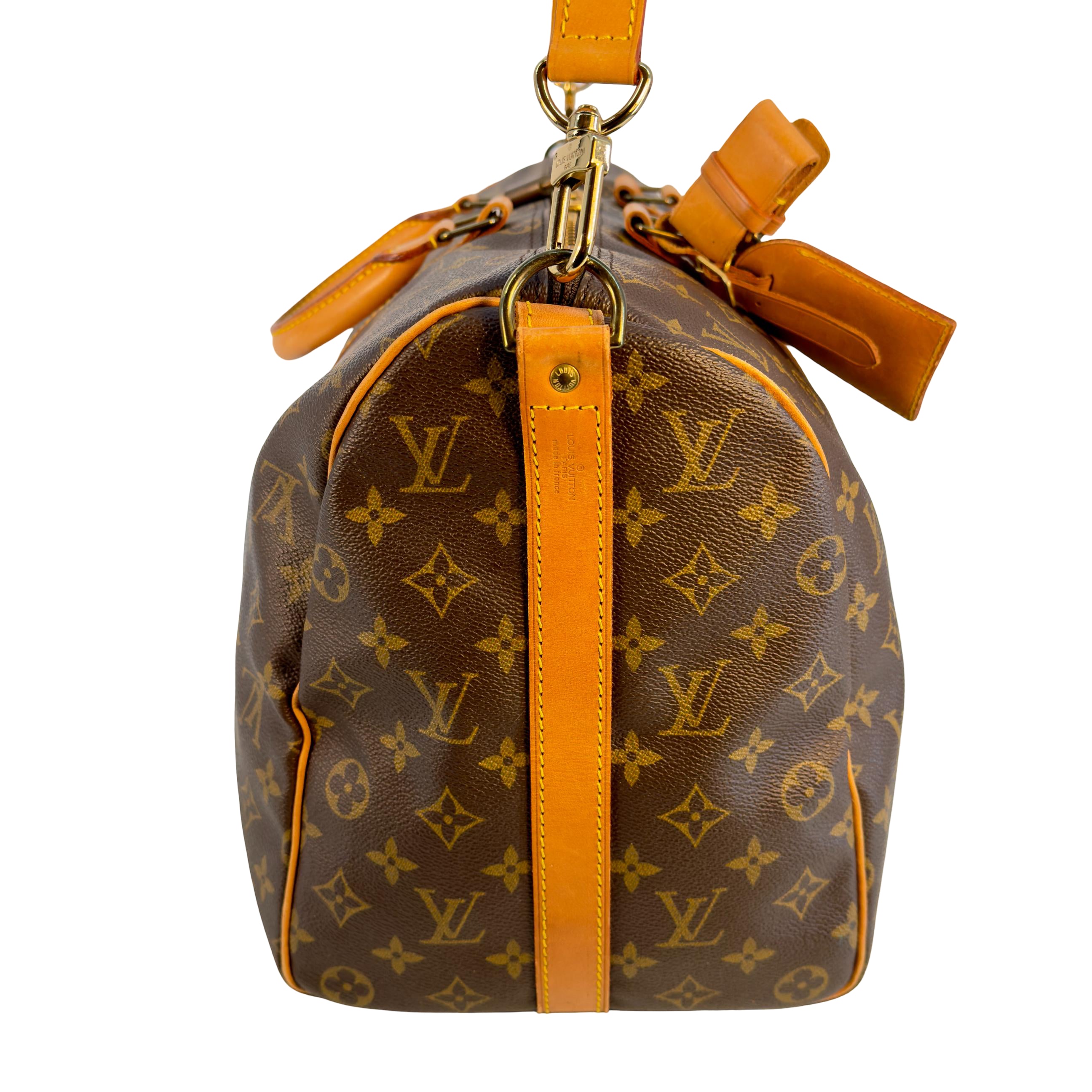 Louis Vuitton Keepall 45 Bandoulière Braun Monogram Canvas