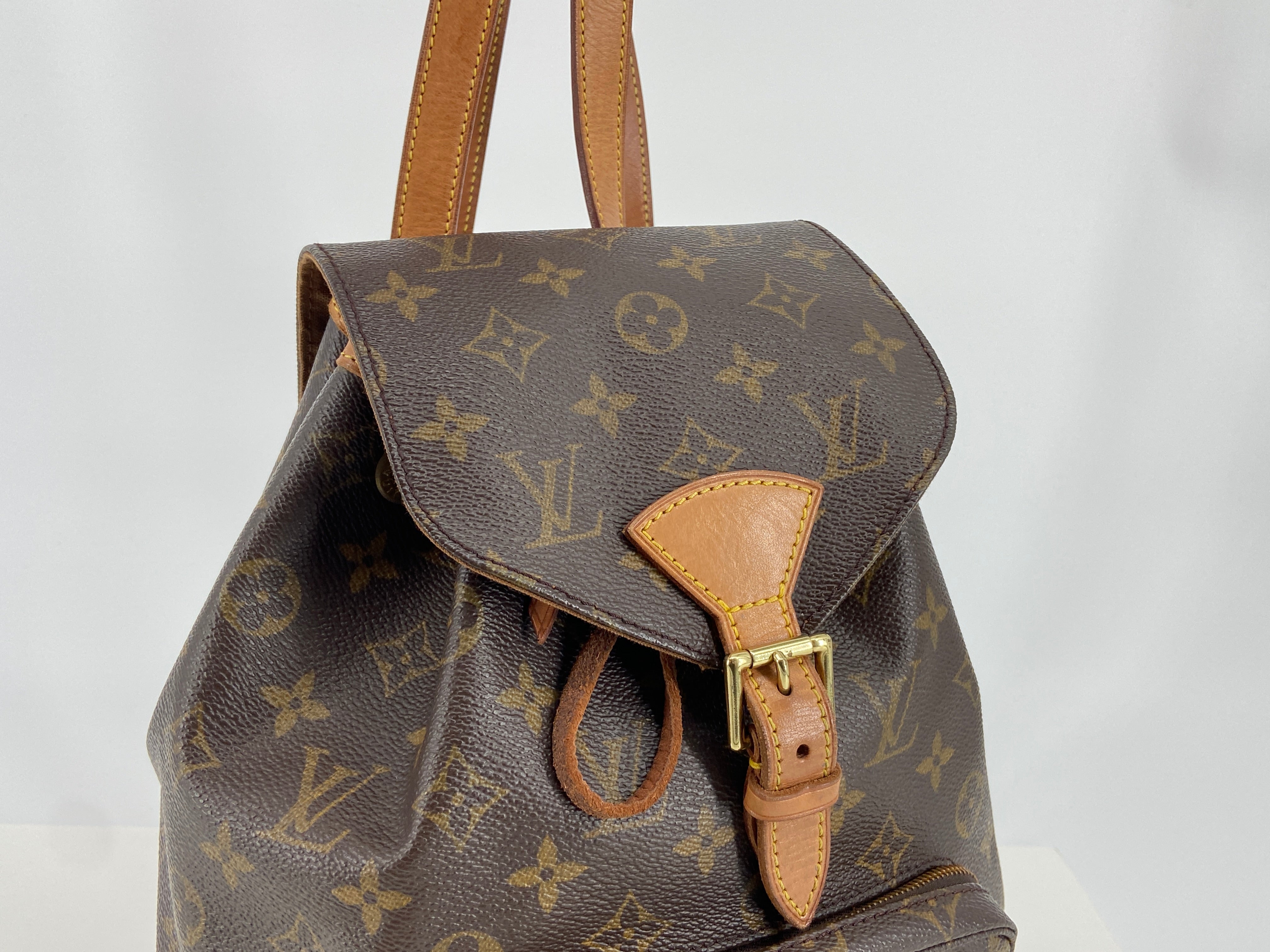 Louis Vuitton Montsouris MM Backpack Monogram Canvas incl. Dustbag