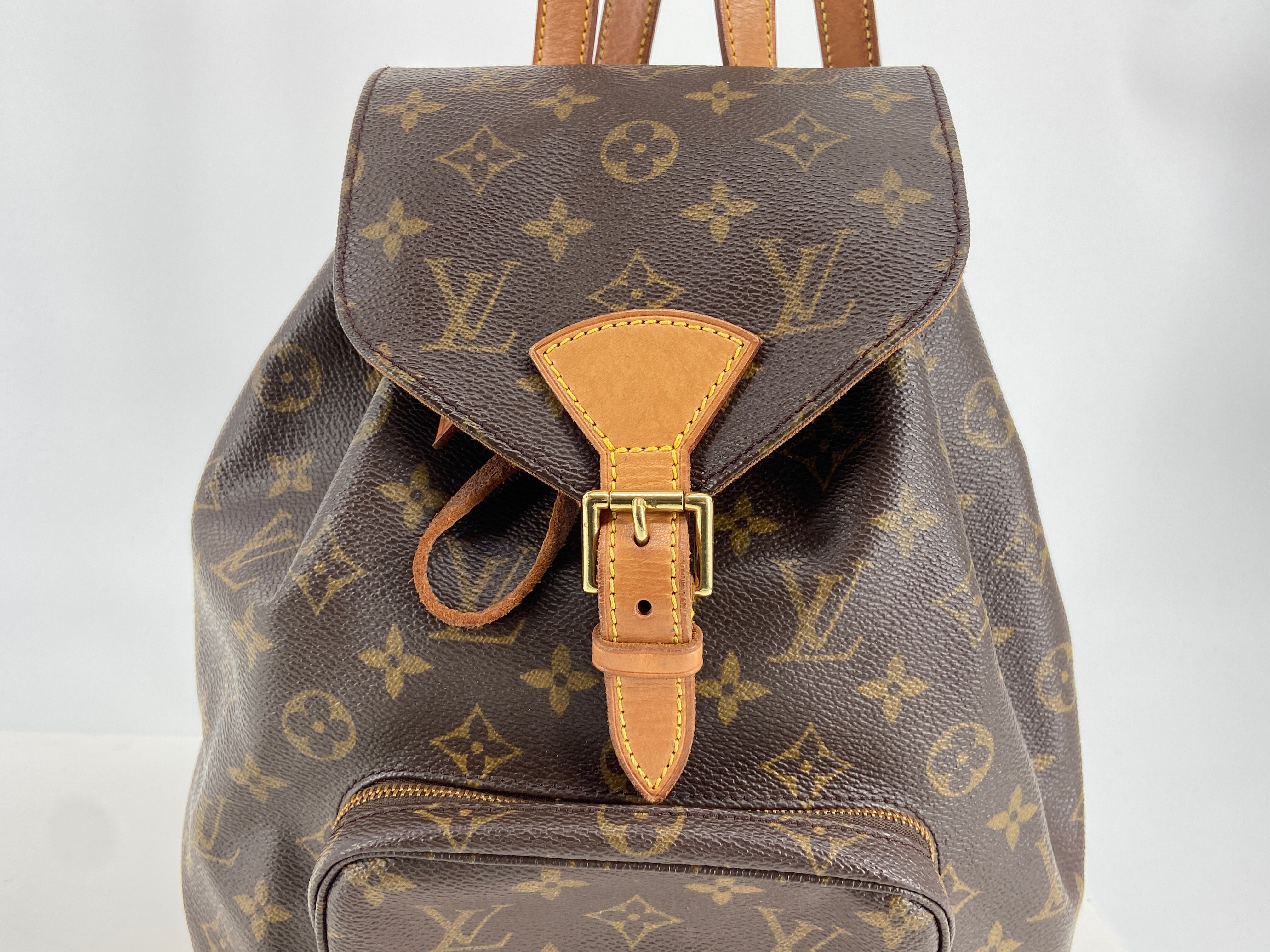 Louis Vuitton Montsouris MM Backpack Monogram Canvas incl. Dustbag