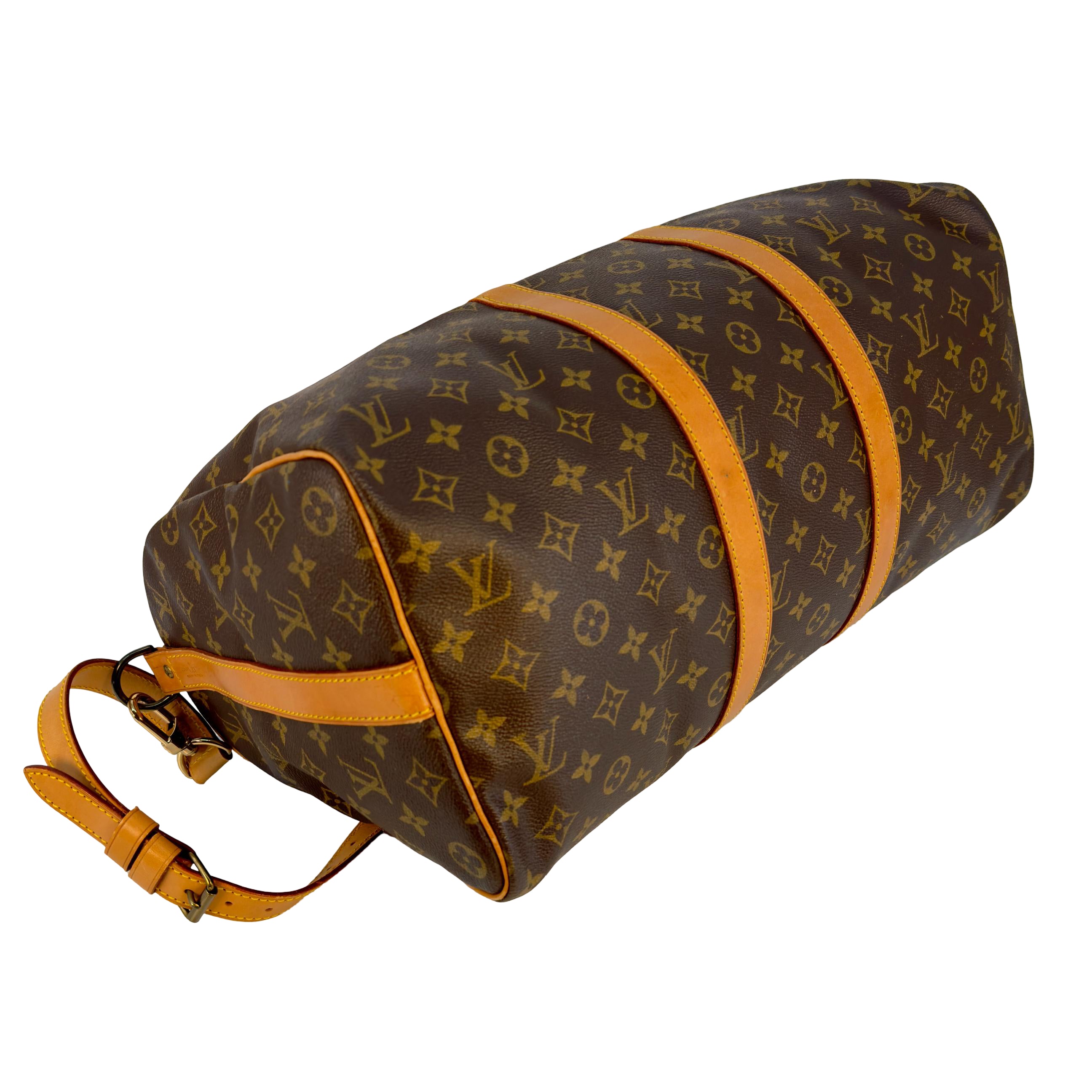 Louis Vuitton Keepall 45 Bandoulière Braun Monogram Canvas