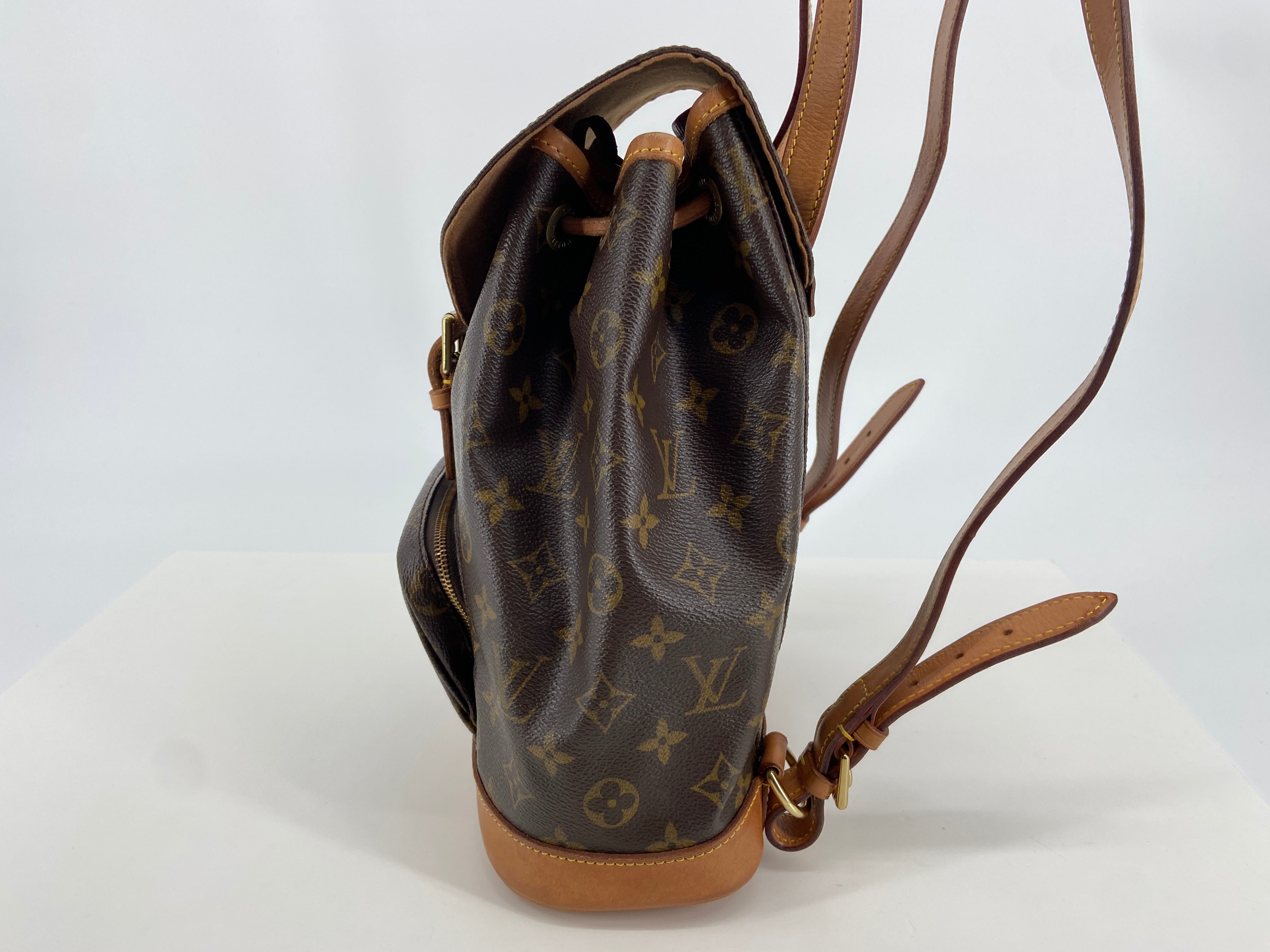 Louis Vuitton Montsouris MM Backpack Monogram Canvas incl. Dustbag