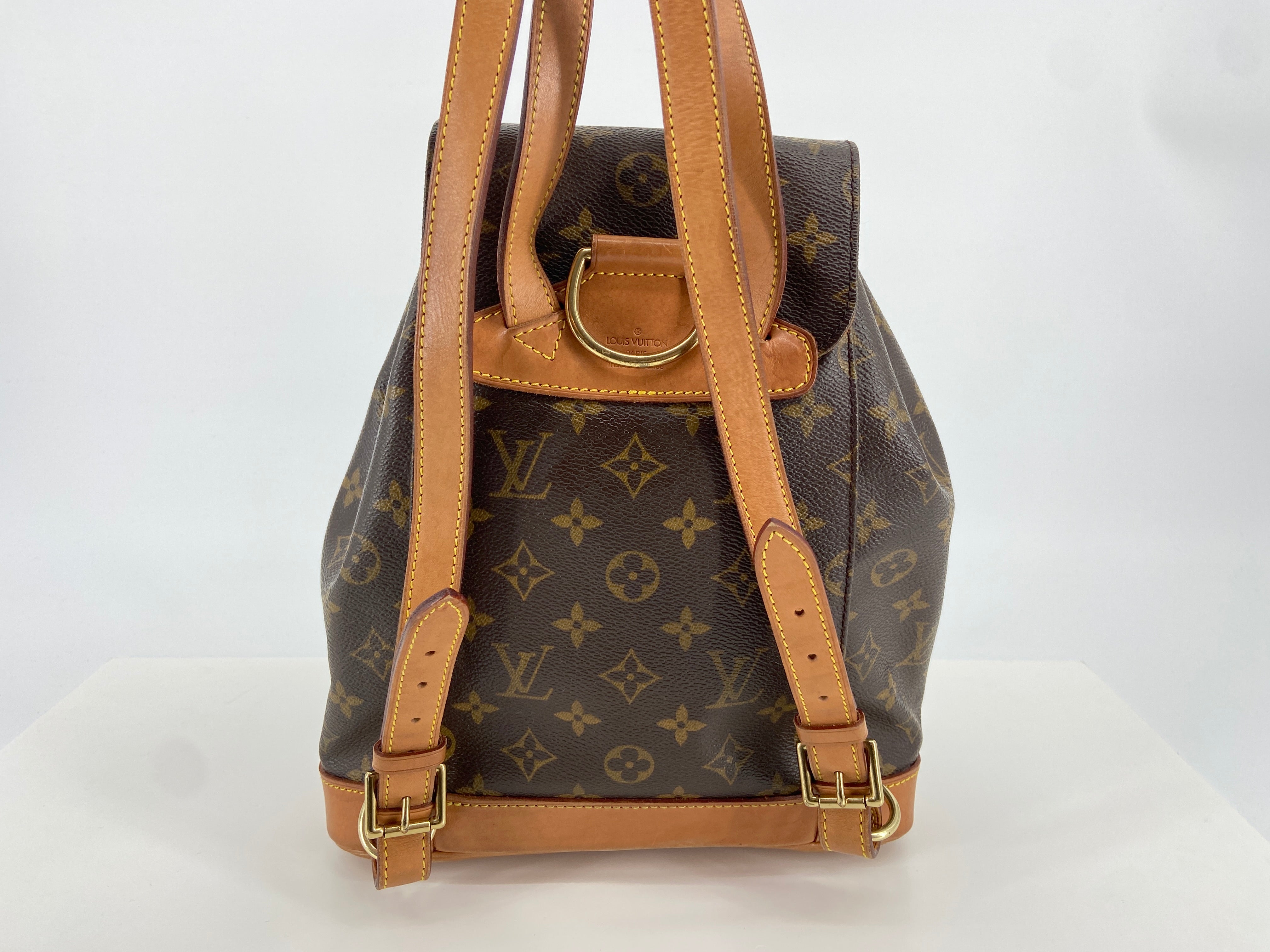 Louis Vuitton Montsouris MM Backpack Monogram Canvas incl. Dustbag