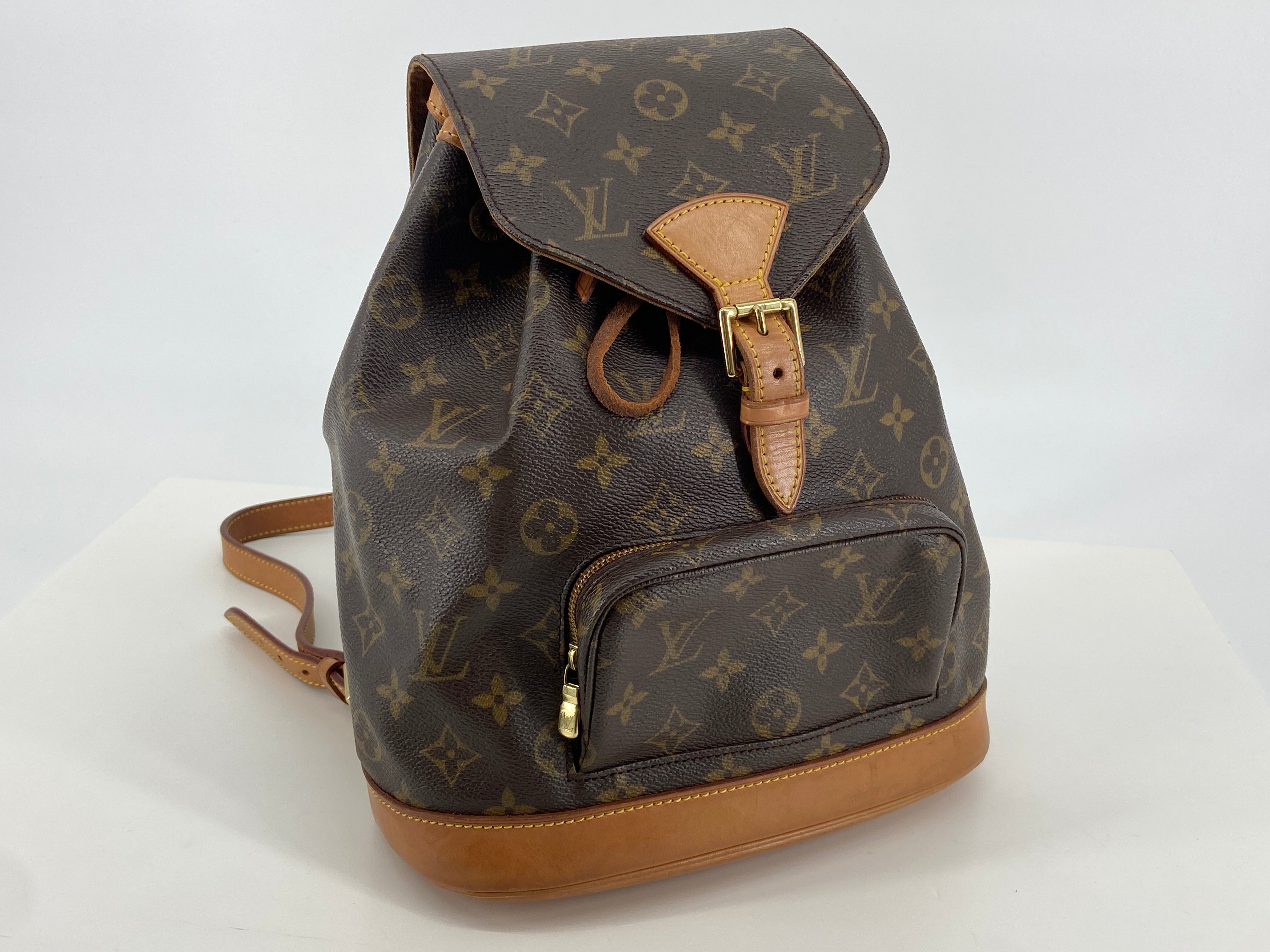 Louis Vuitton Montsouris MM Backpack Monogram Canvas incl. Dustbag