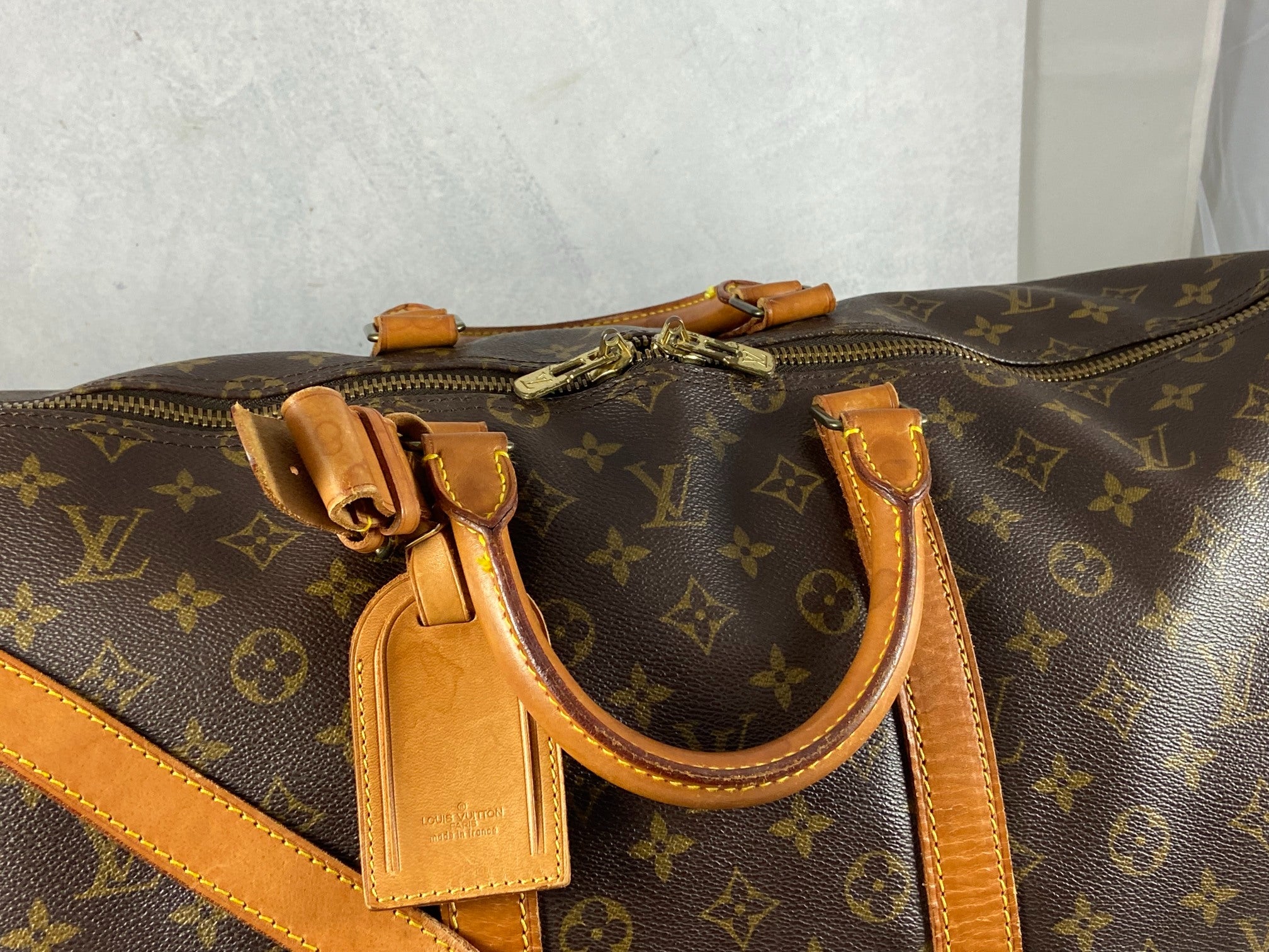 Louis Vuitton Keepall 55 Bandoulière Monogram Canvas