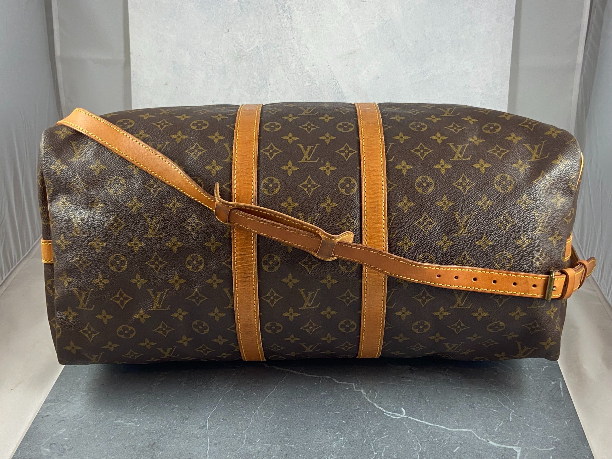 Louis Vuitton Keepall 55 Bandoulière Monogram Canvas