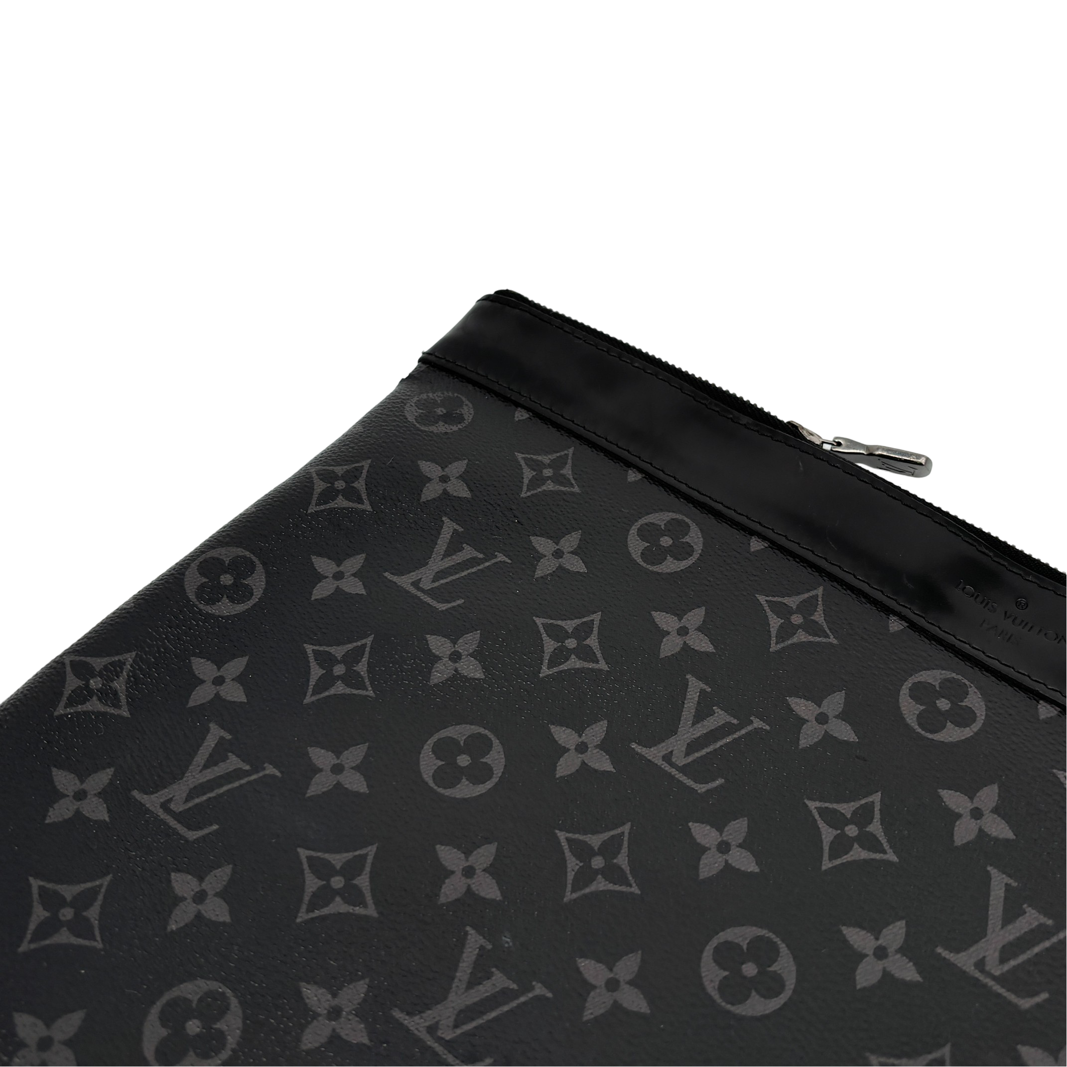 Louis Vuitton Pochette Discovery GM Monogram Eclipse Canvas