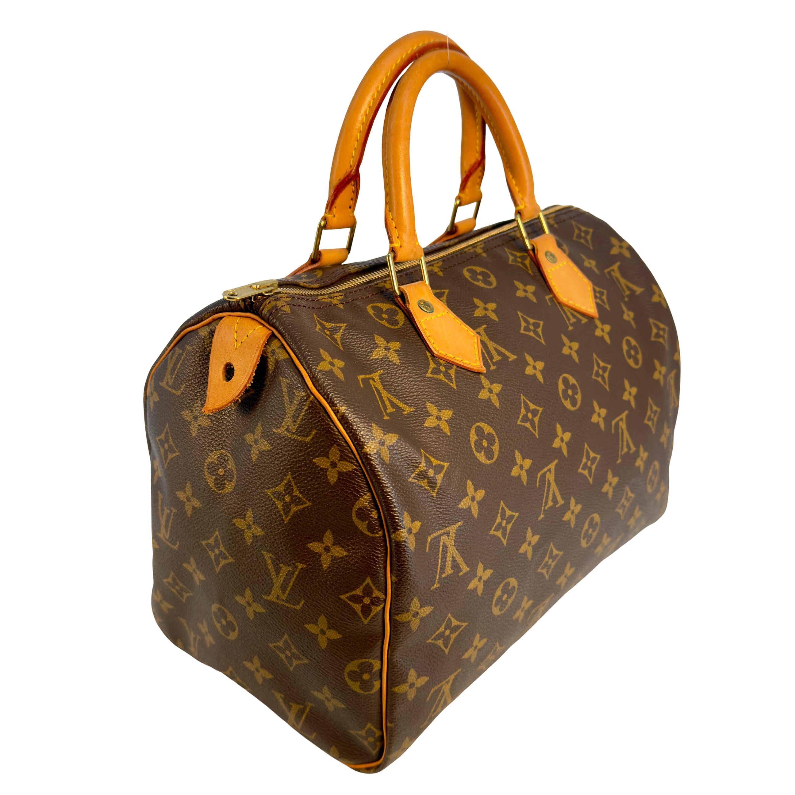 Louis Vuitton Speedy 30 Braun Monogram Canvas