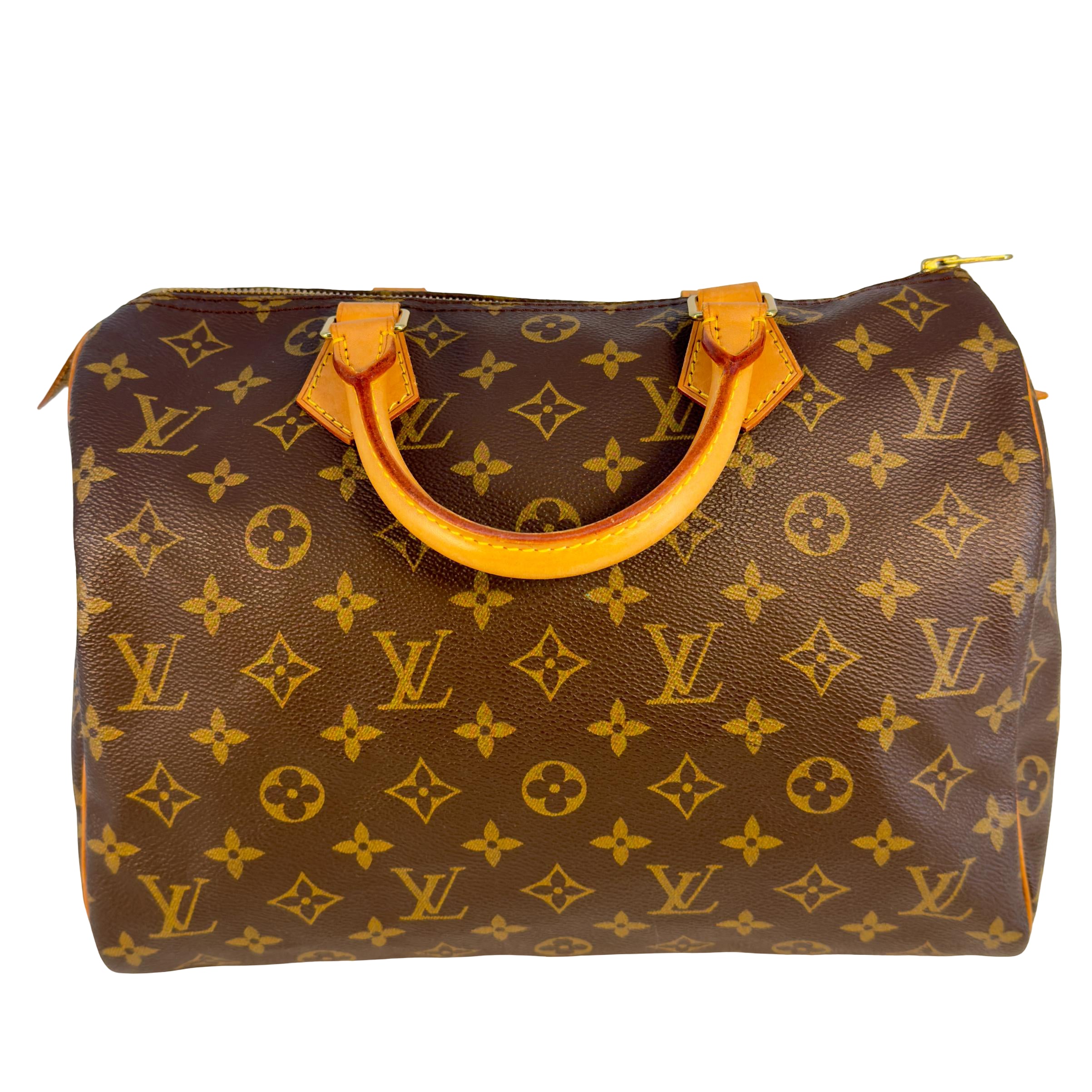 Louis Vuitton Speedy 30 Braun Monogram Canvas