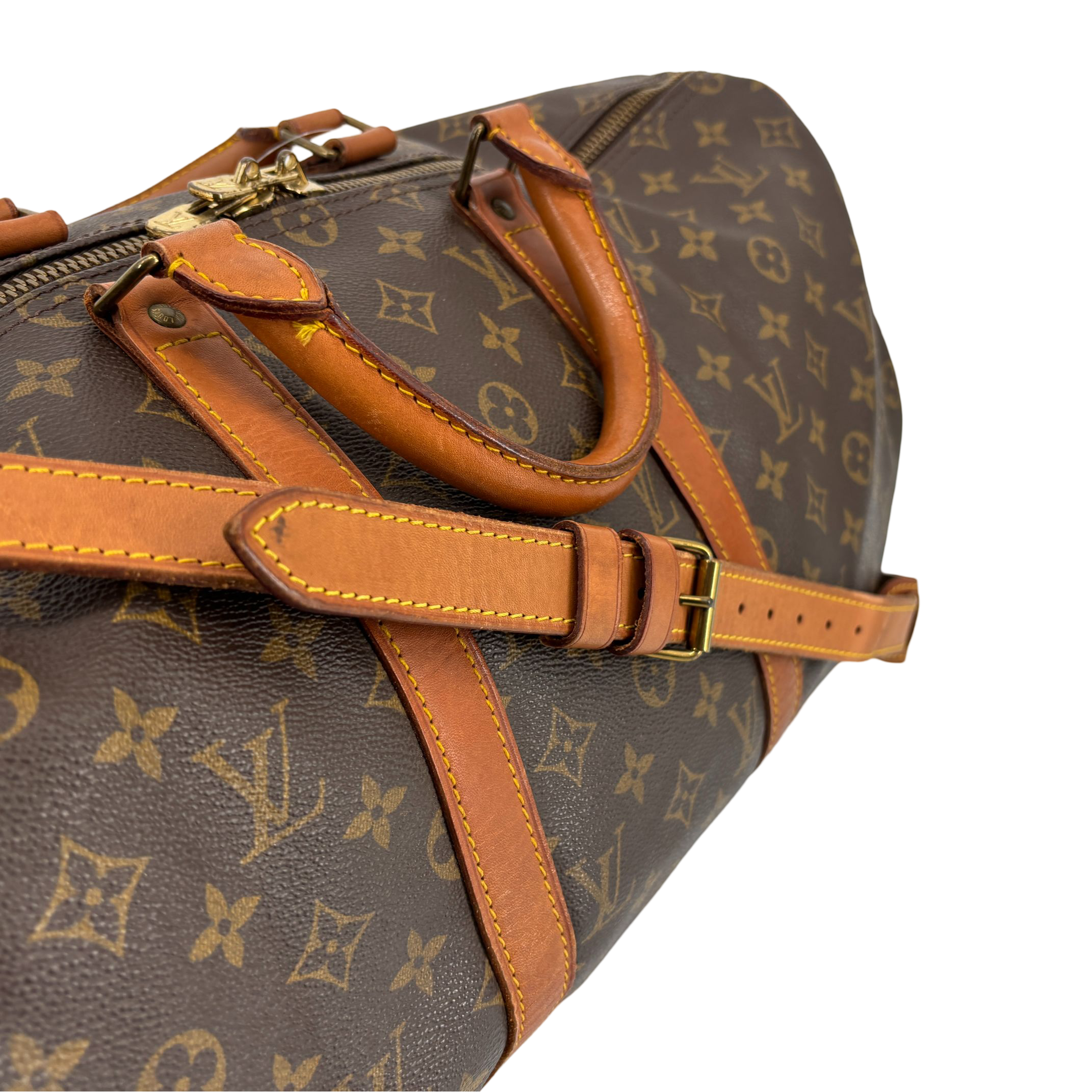 Louis Vuitton Keepall 50 Bandoulière Monogram Canvas