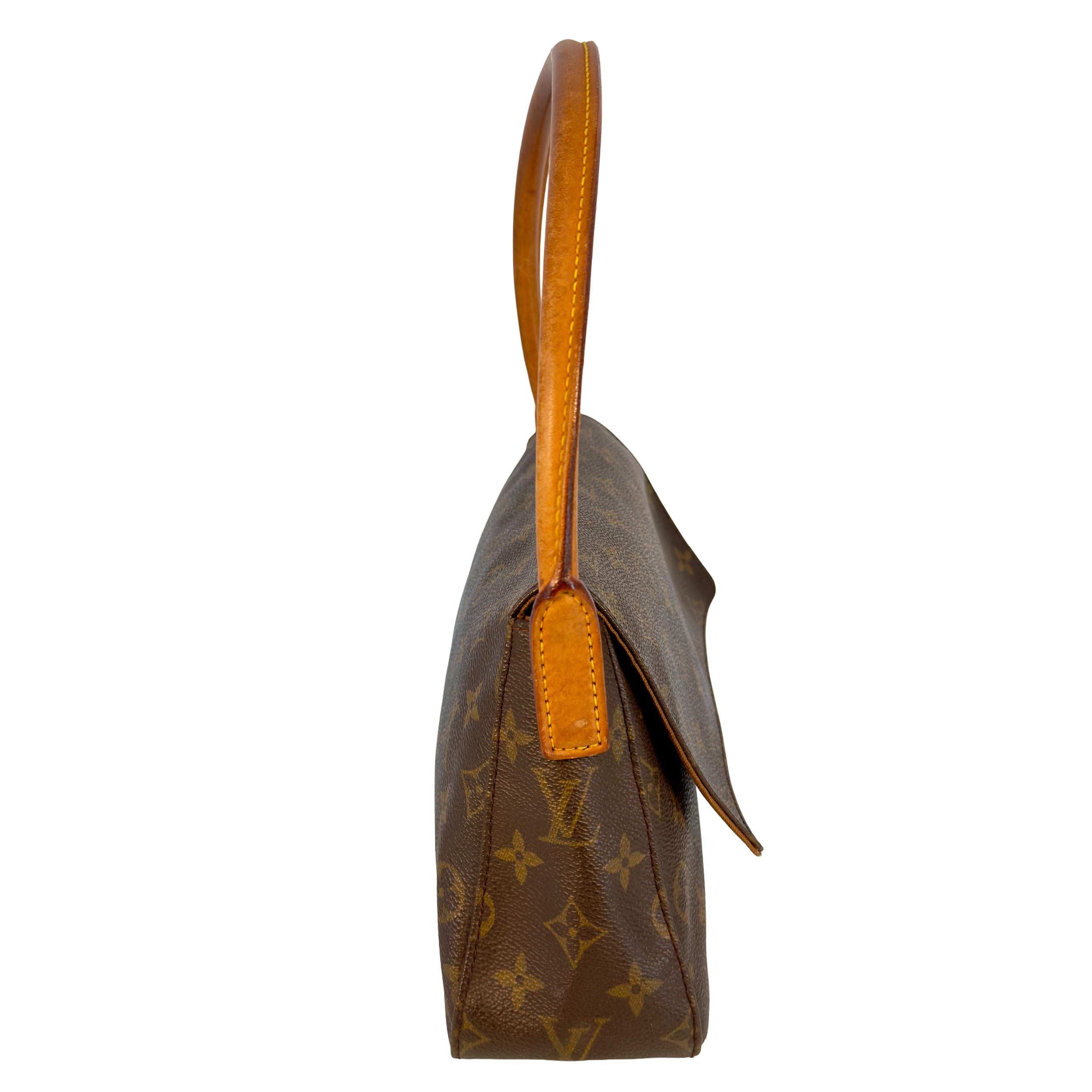 Louis Vuitton Looping PM Braun Monogram Canvas