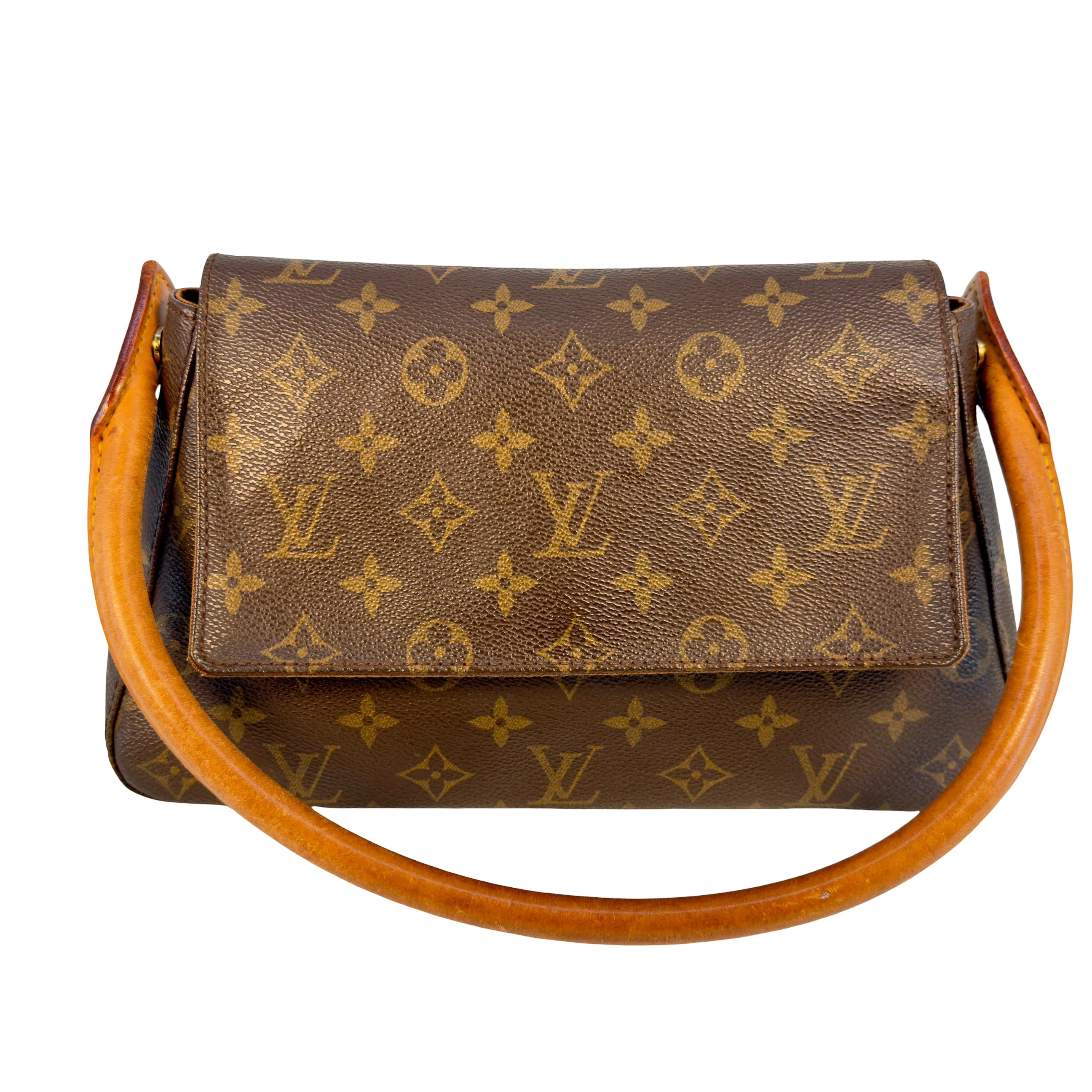Louis Vuitton Looping PM Braun Monogram Canvas