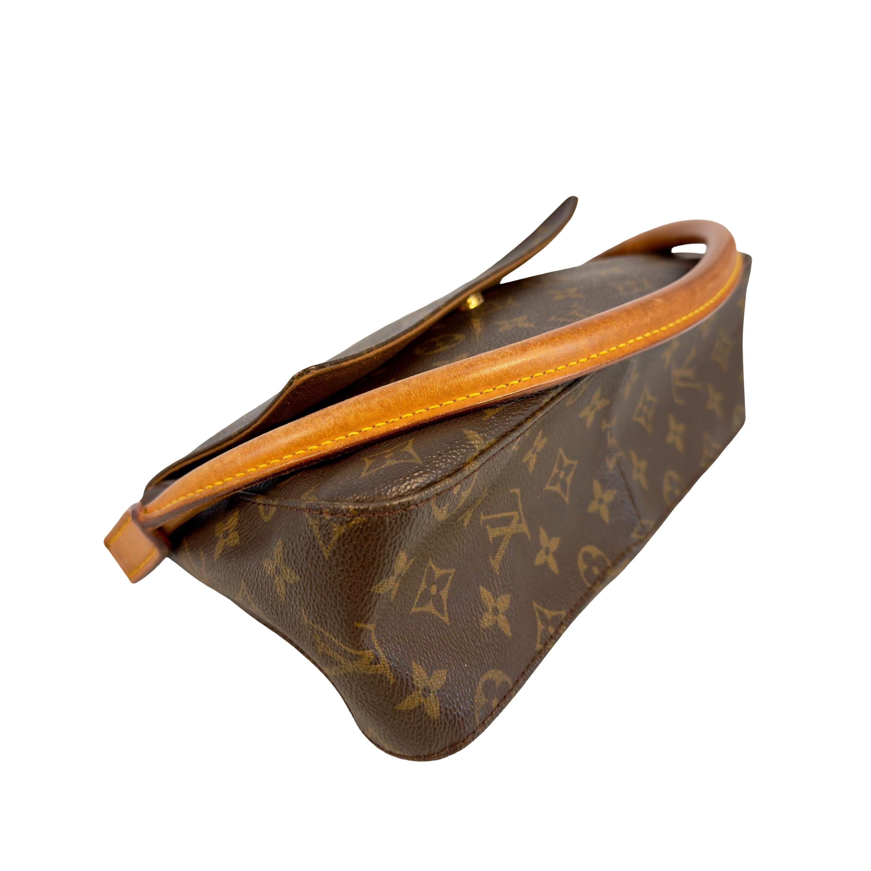 Louis Vuitton Looping PM Braun Monogram Canvas