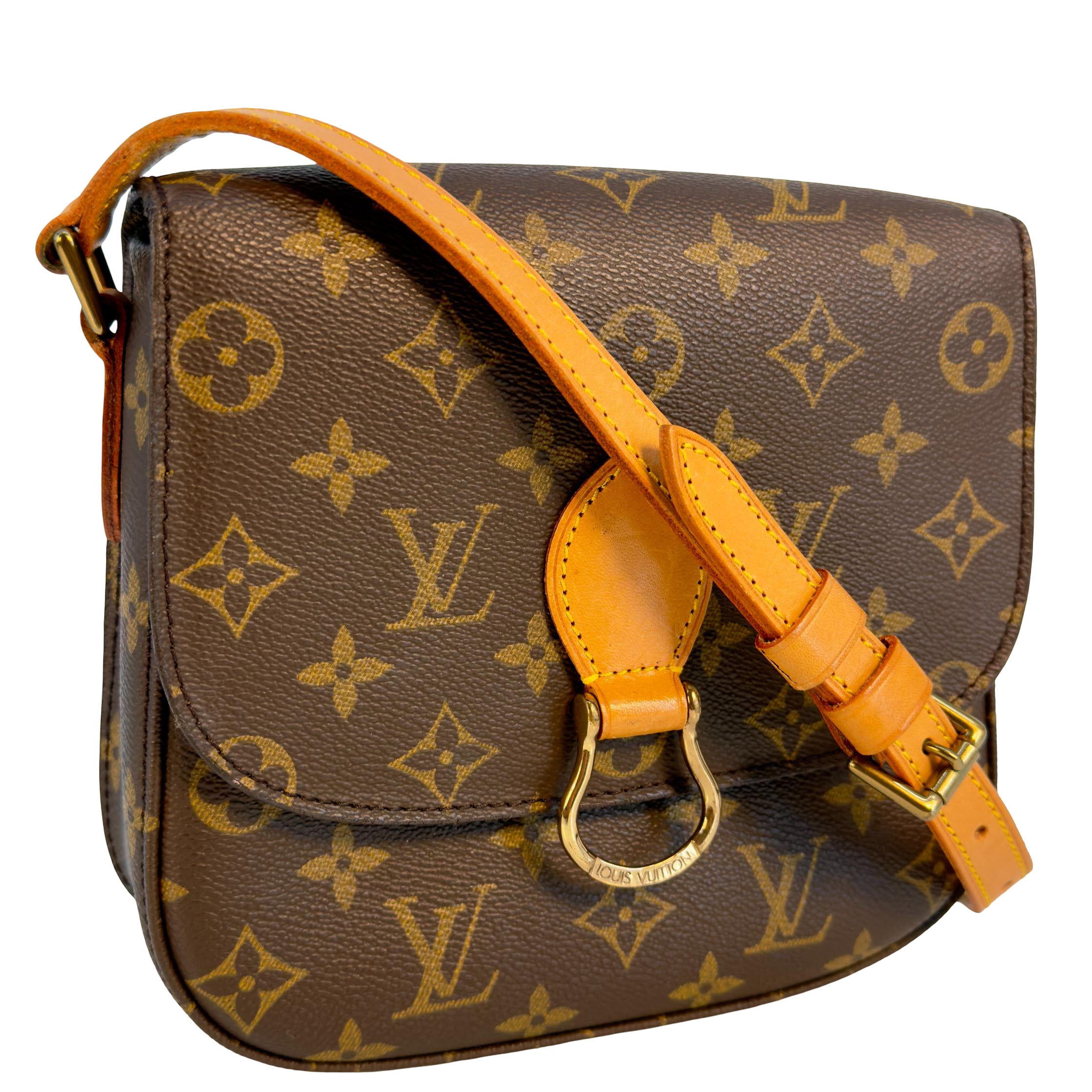 Louis Vuitton Saint Cloud MM Braun Monogram Canvas