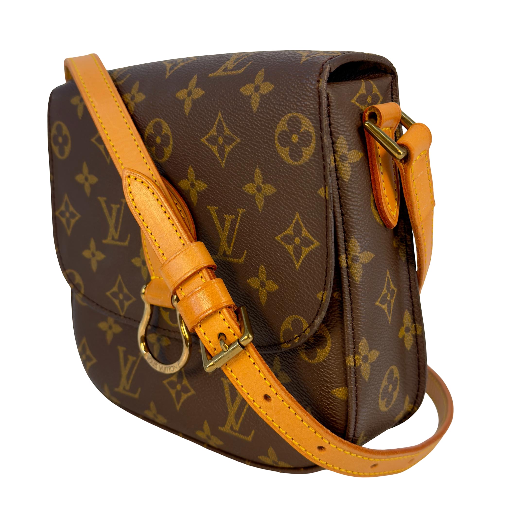 Louis Vuitton Saint Cloud MM Braun Monogram Canvas