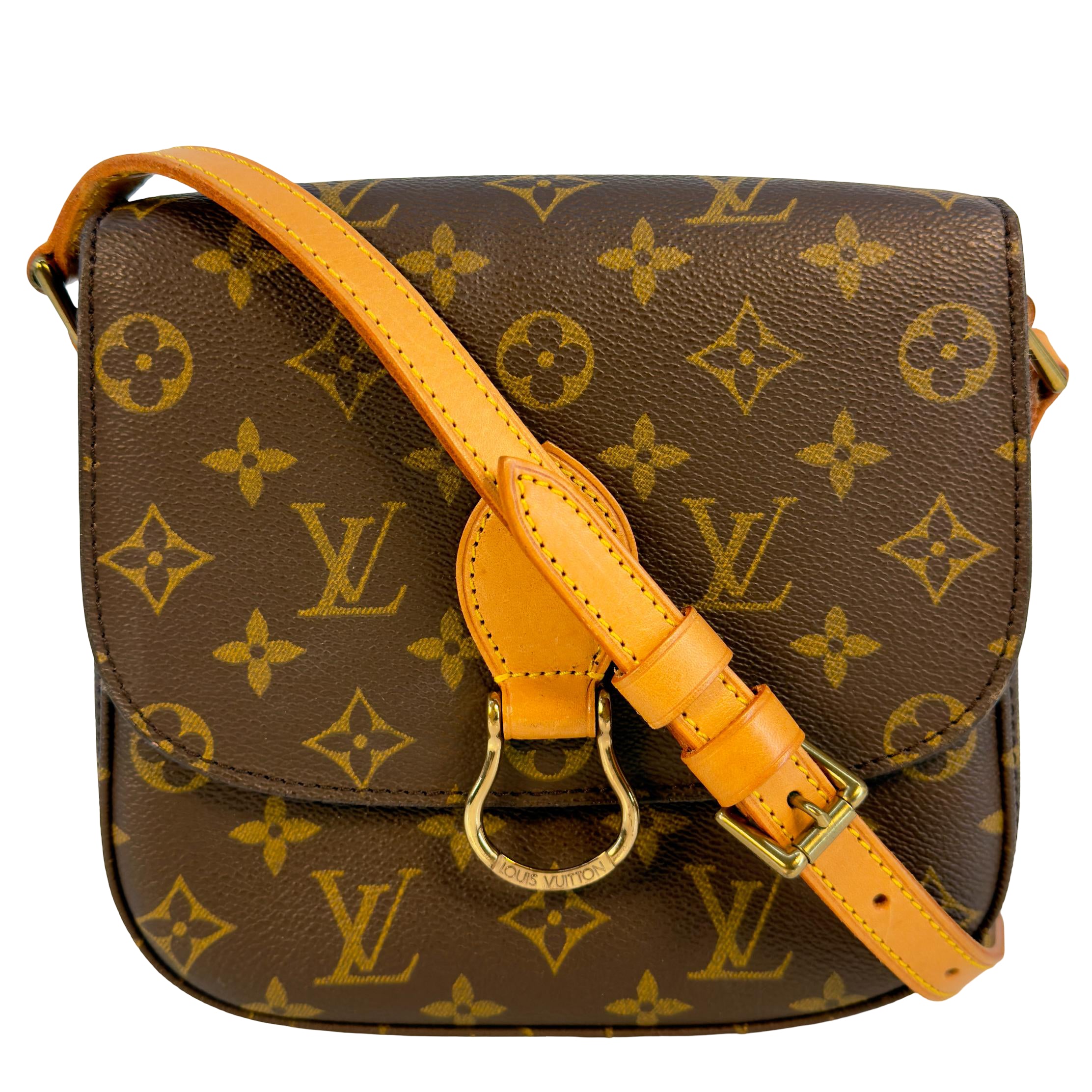 Louis Vuitton Saint Cloud MM Braun Monogram Canvas