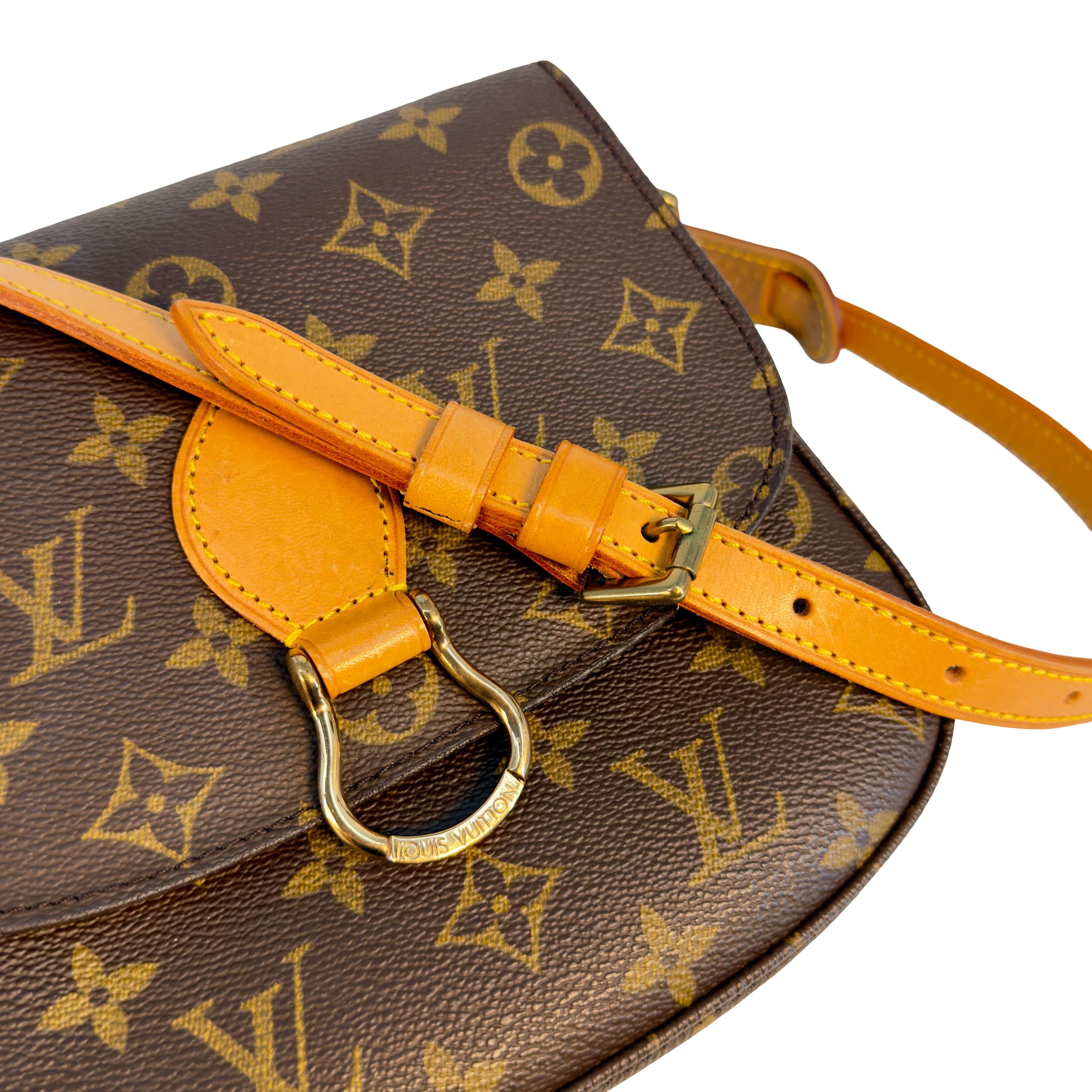 Louis Vuitton Saint Cloud MM Braun Monogram Canvas