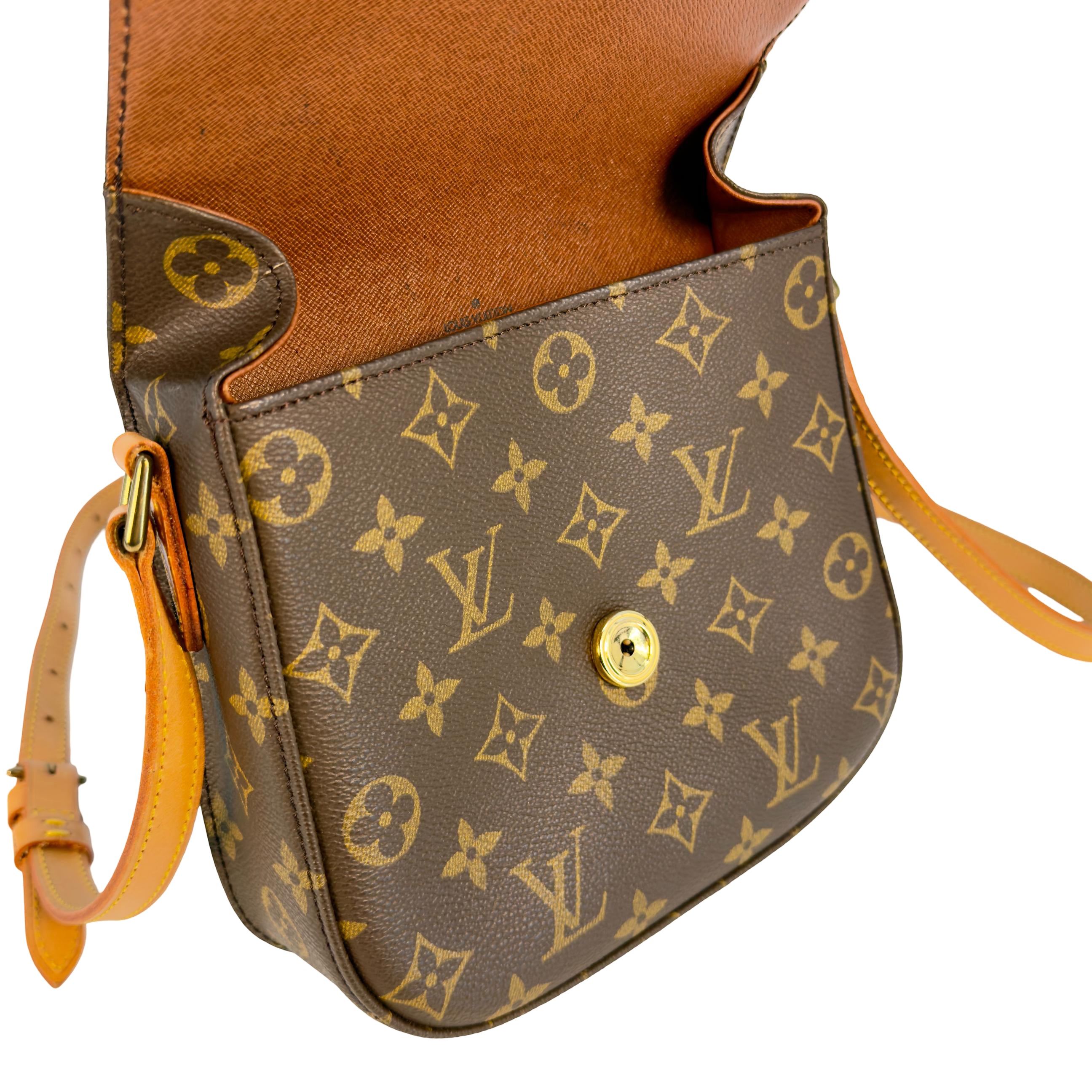 Louis Vuitton Saint Cloud MM Braun Monogram Canvas