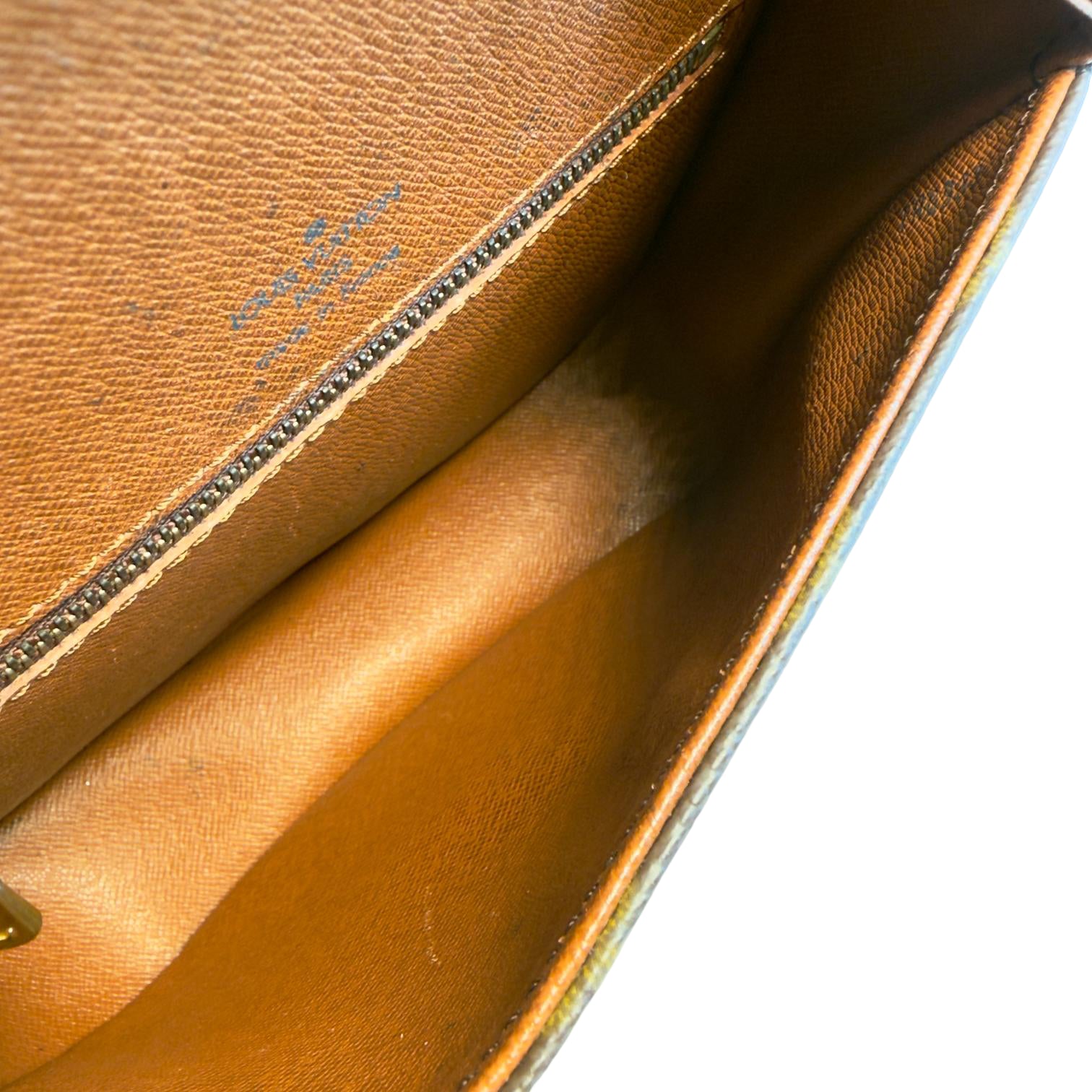 Louis Vuitton Saint Cloud MM Braun Monogram Canvas