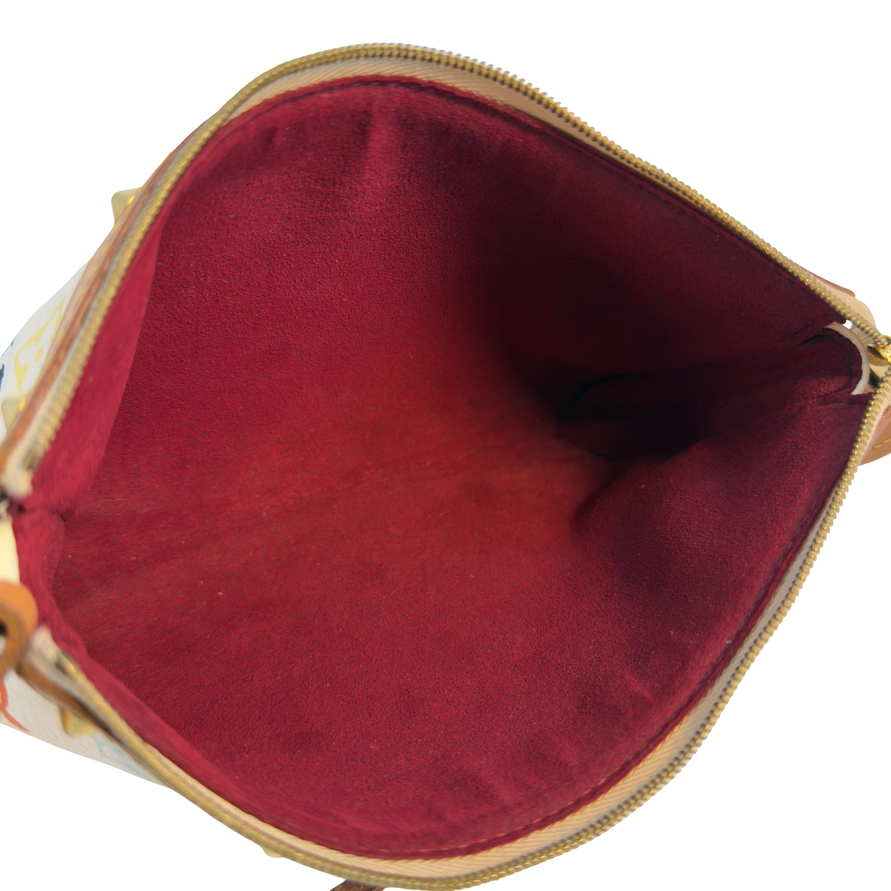 Louis Vuitton Pochette Accessoires Murakami Multicolor Canvas