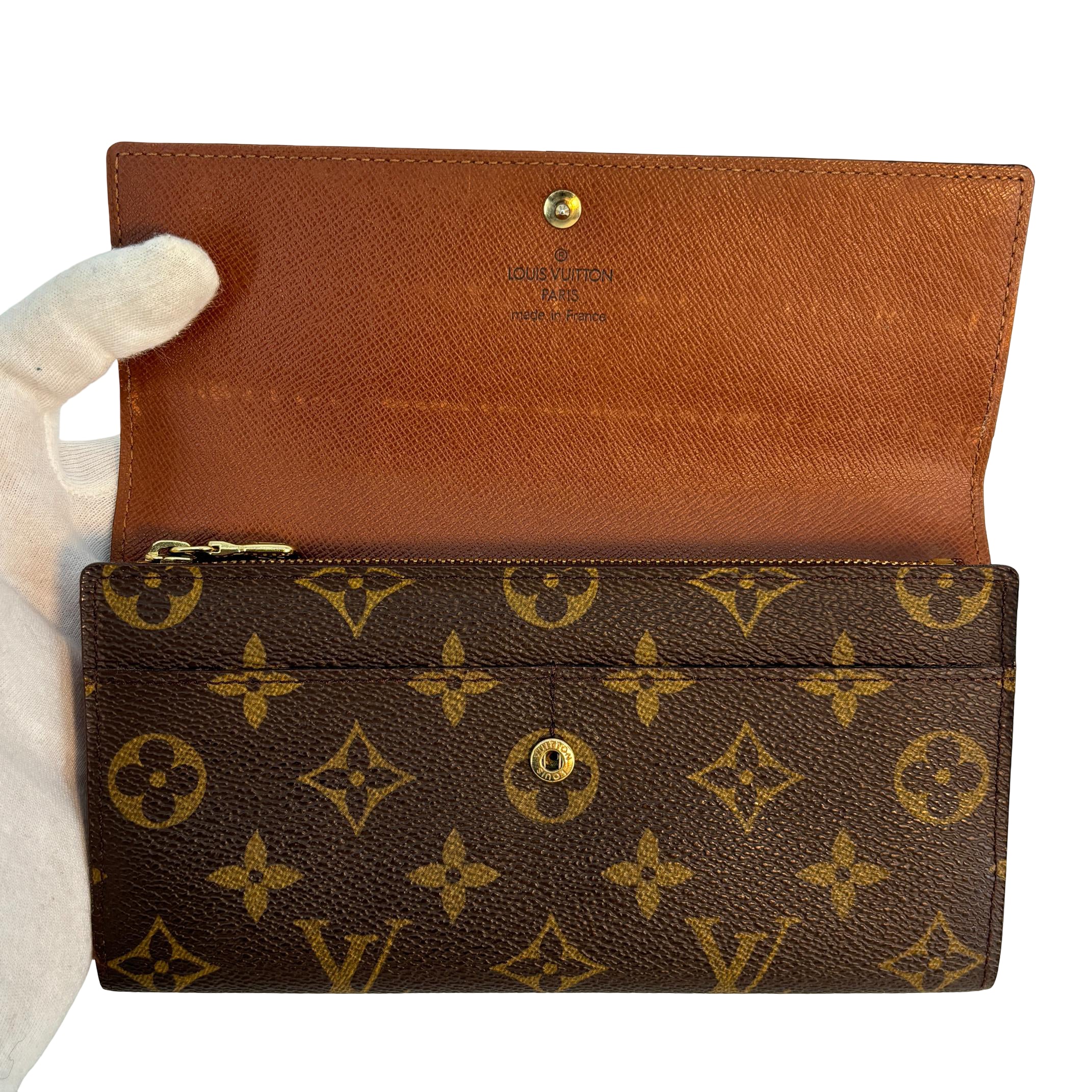 Louis Vuitton Sarah Wallet Monogram Canvas
