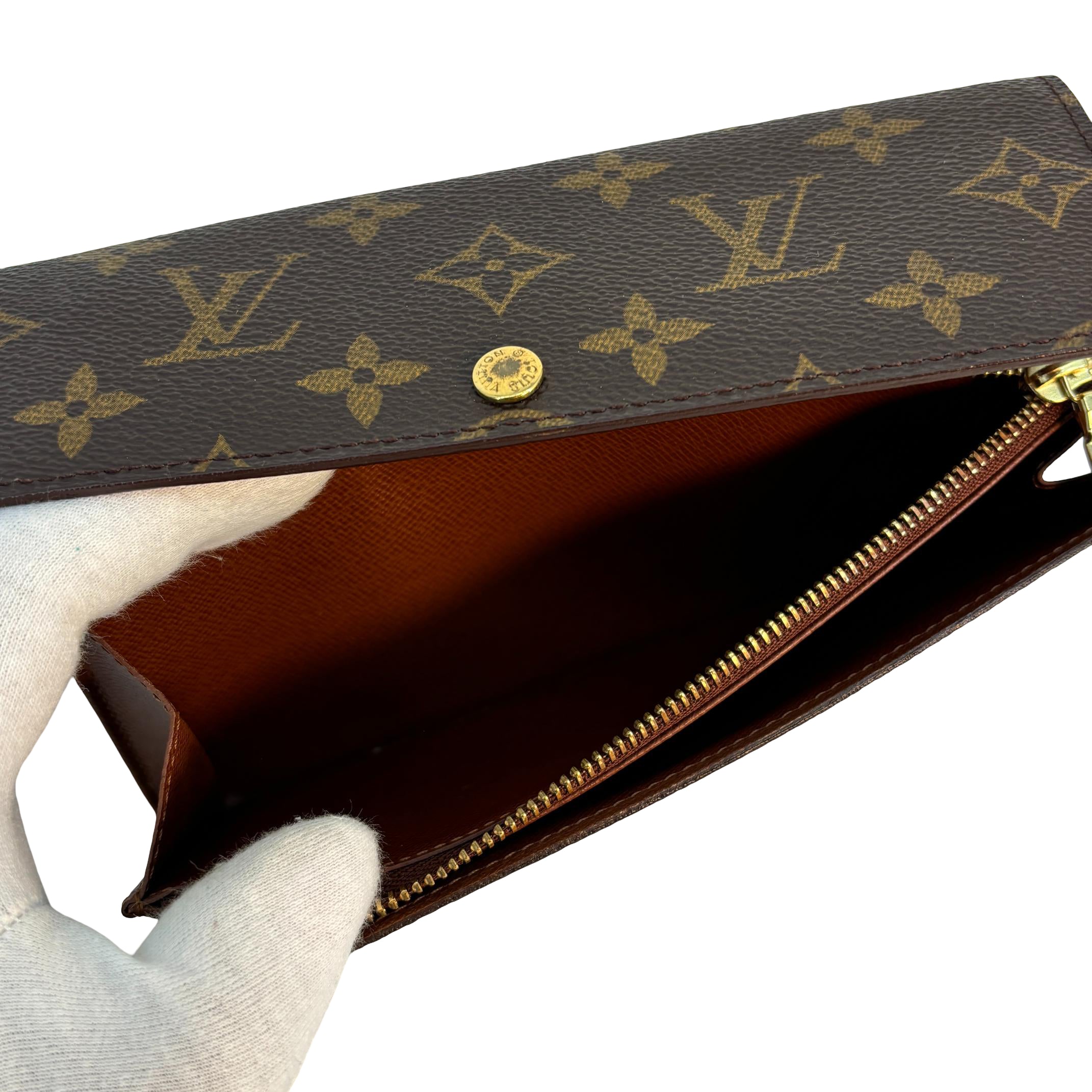 Louis Vuitton Sarah Wallet Monogram Canvas