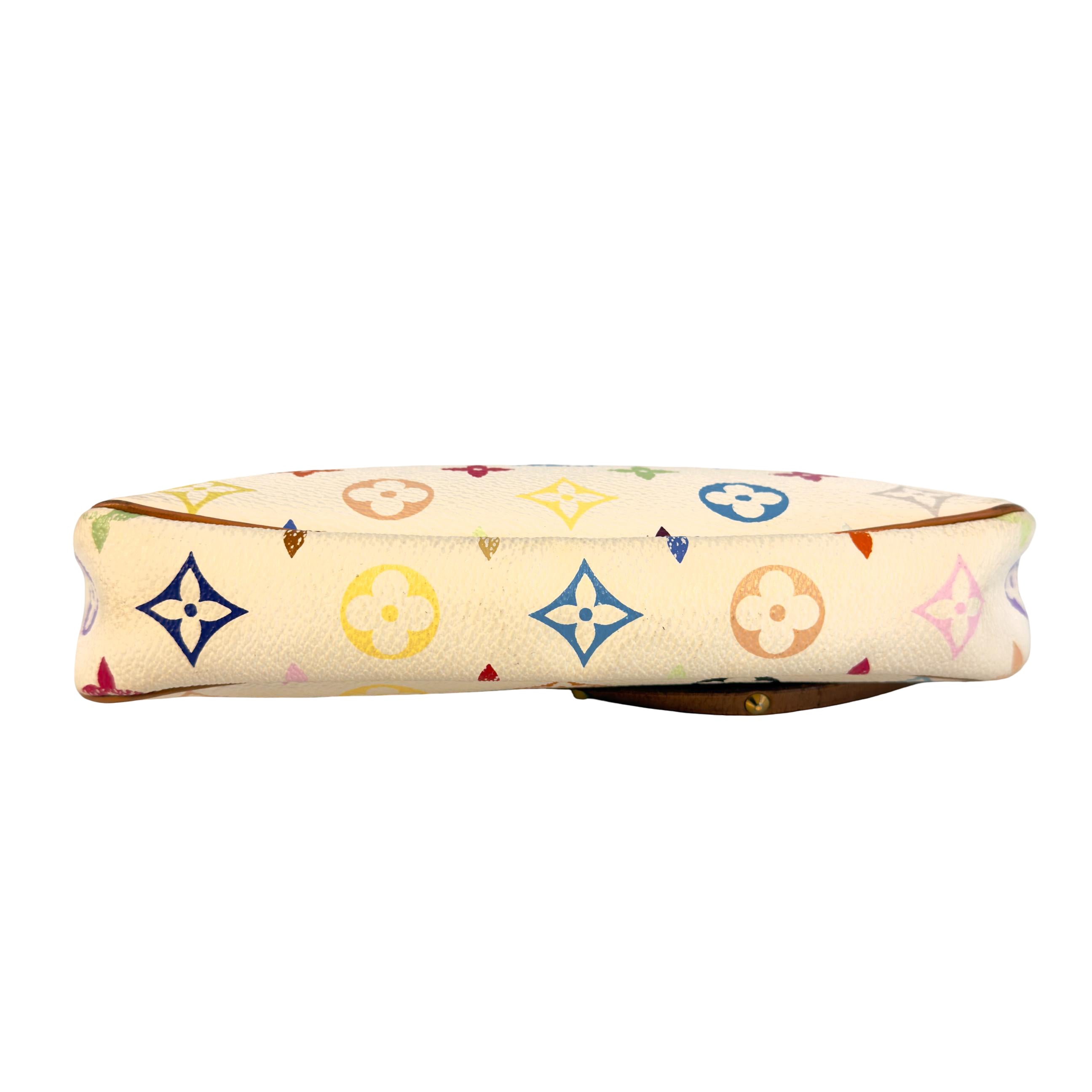 Louis Vuitton Pochette Accessoires Murakami Multicolor Canvas