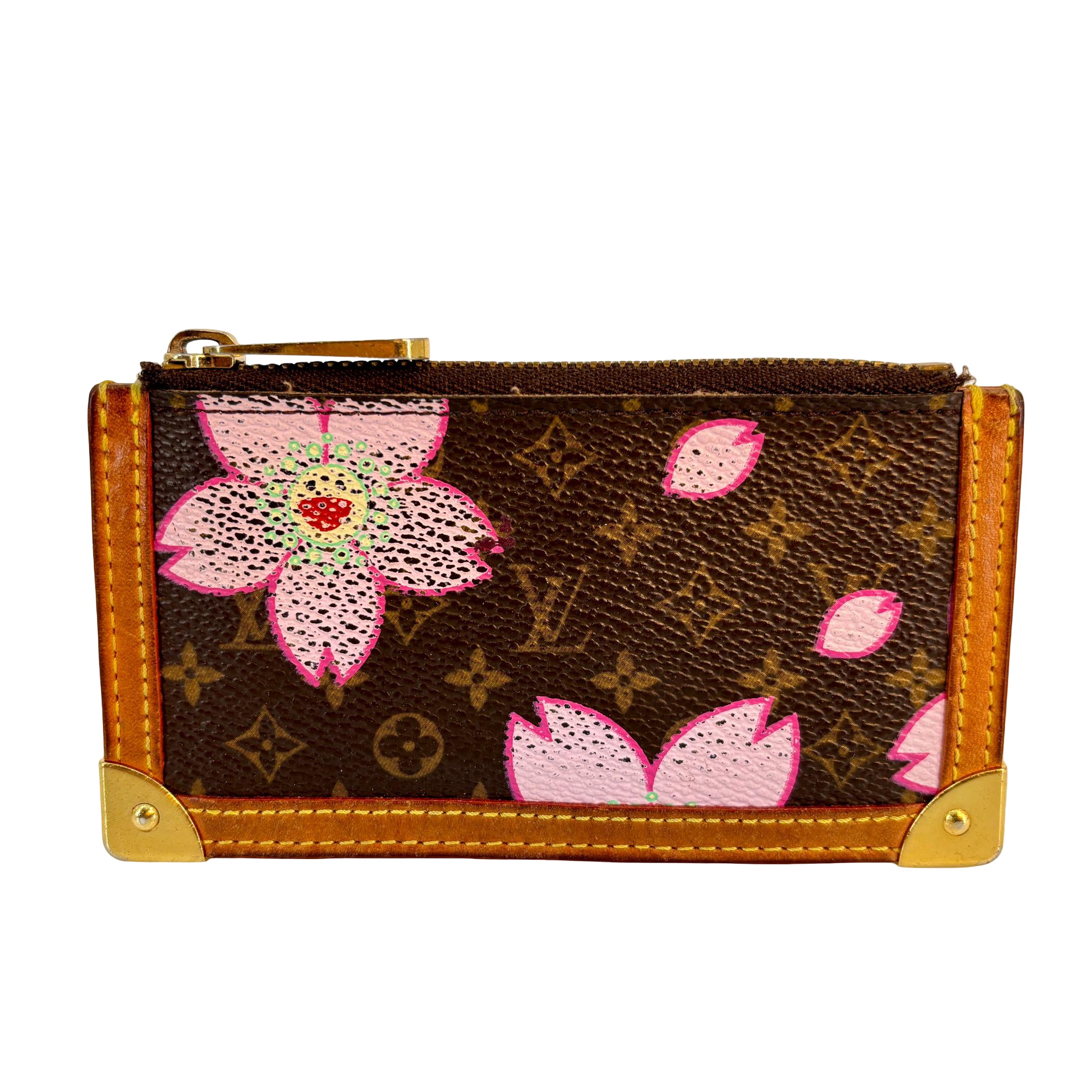 Louis Vuitton Takashi Murakami Pochette Cles Key Pouch Cherry Blossom