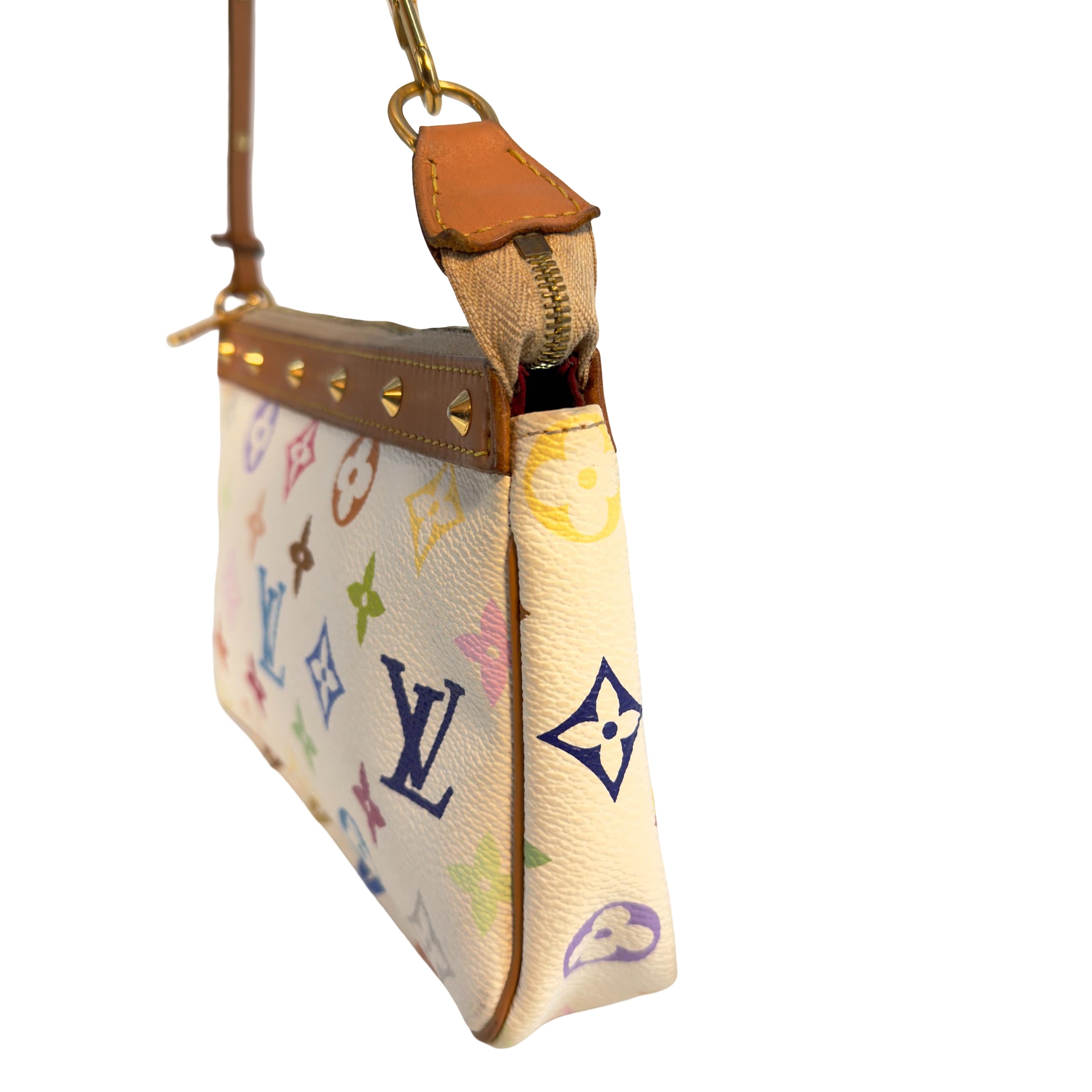Louis Vuitton Pochette Accessoires Murakami Multicolor Canvas