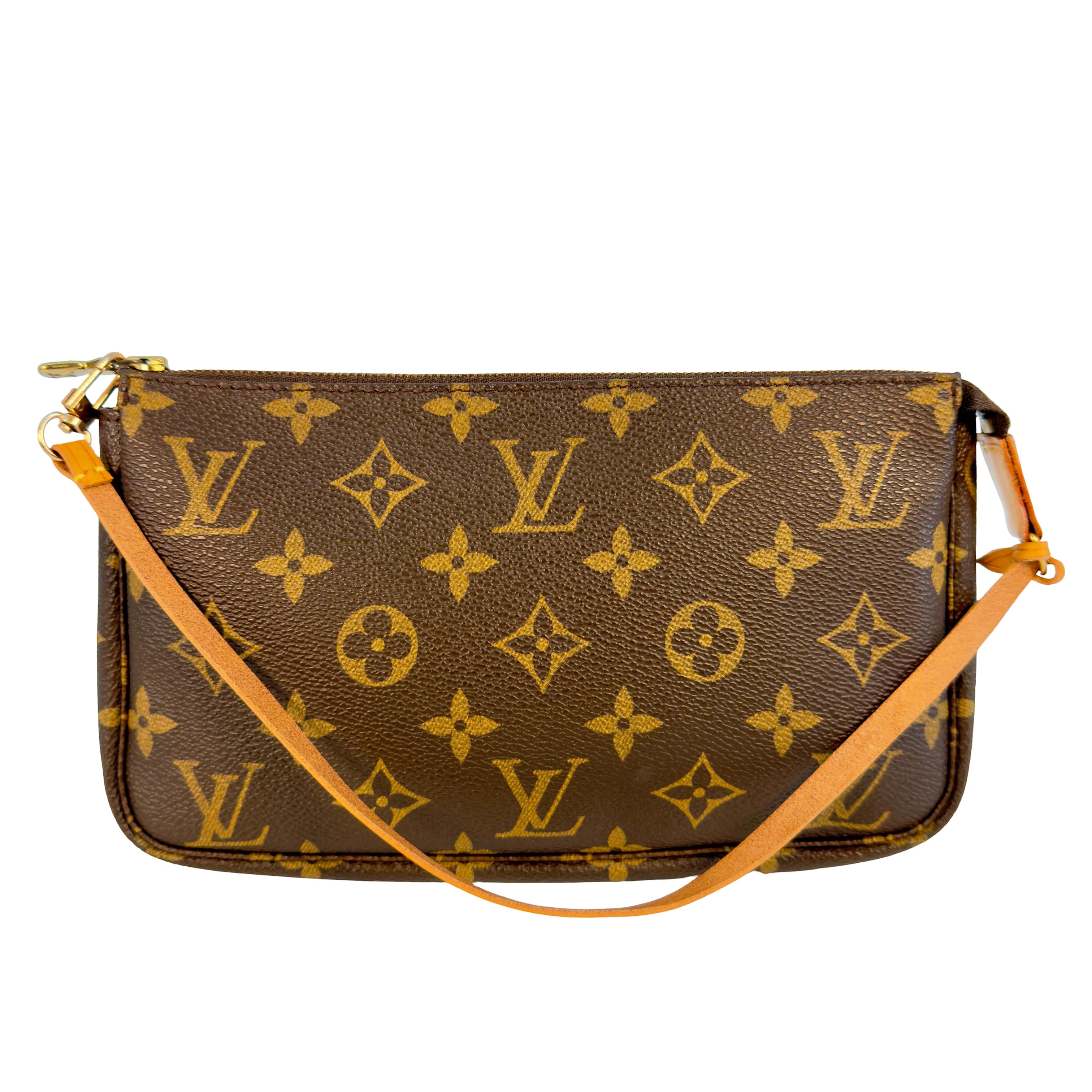Louis Vuitton Pochette Accessoires Braun Monogram Canvas