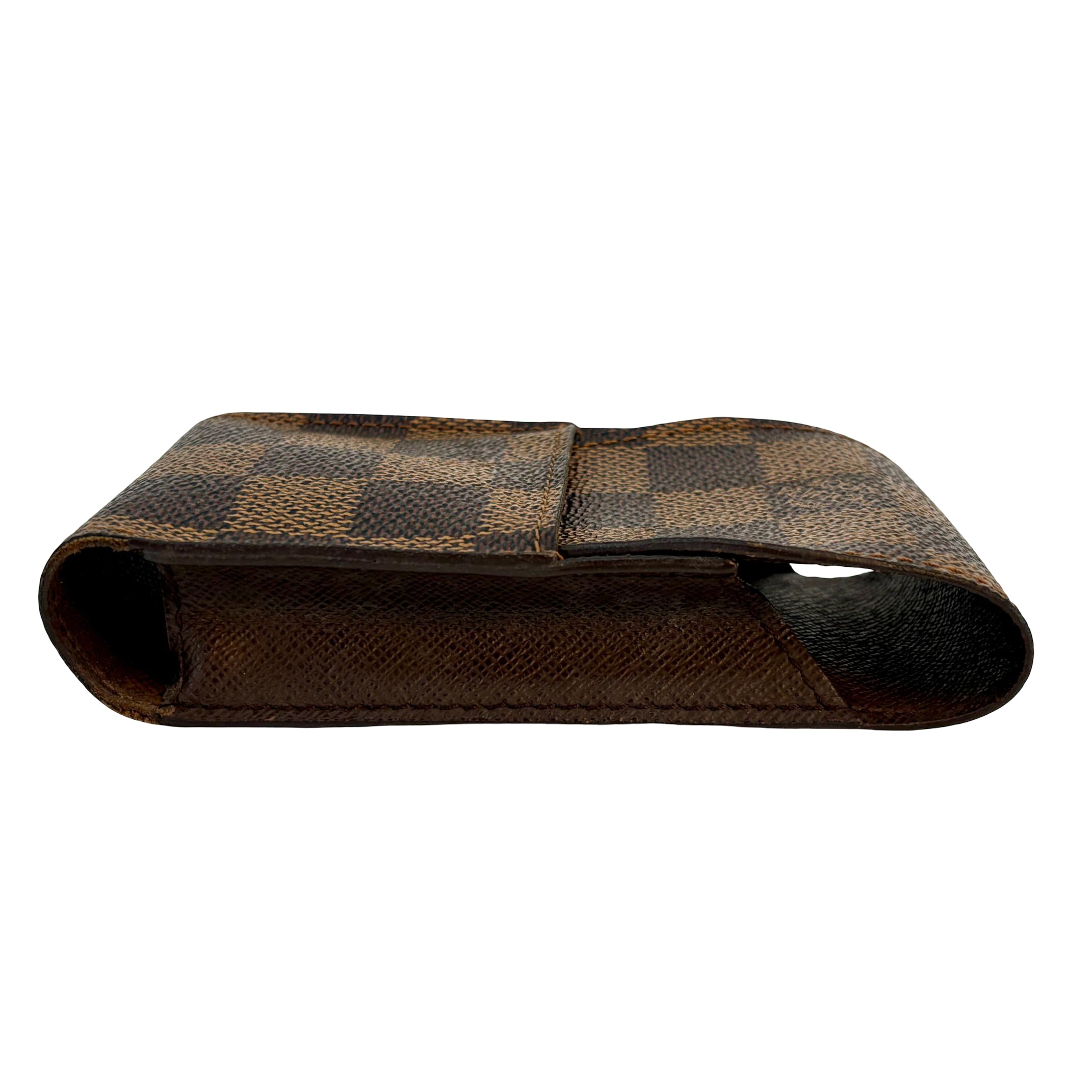Louis Vuitton Cigarette Case Damier Ebene Canvas